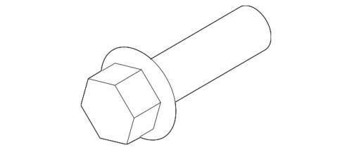 OEM NEW Ford 2011-2020 Fusion Escape Fiesta Water Pump Screw W713043-S437