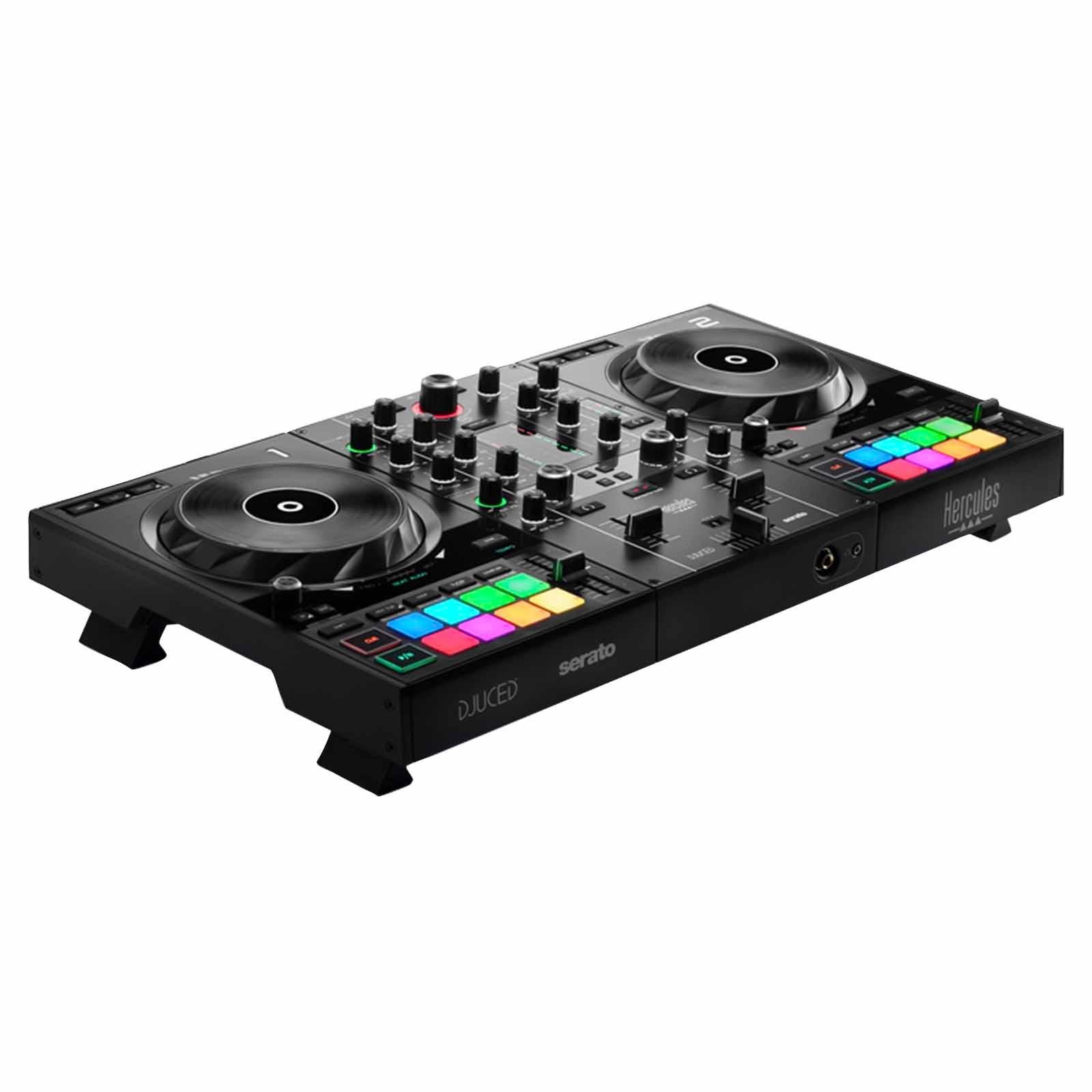 Hercules DJControl Inpulse 500 Controller with (2) AS-2112BT Speakers