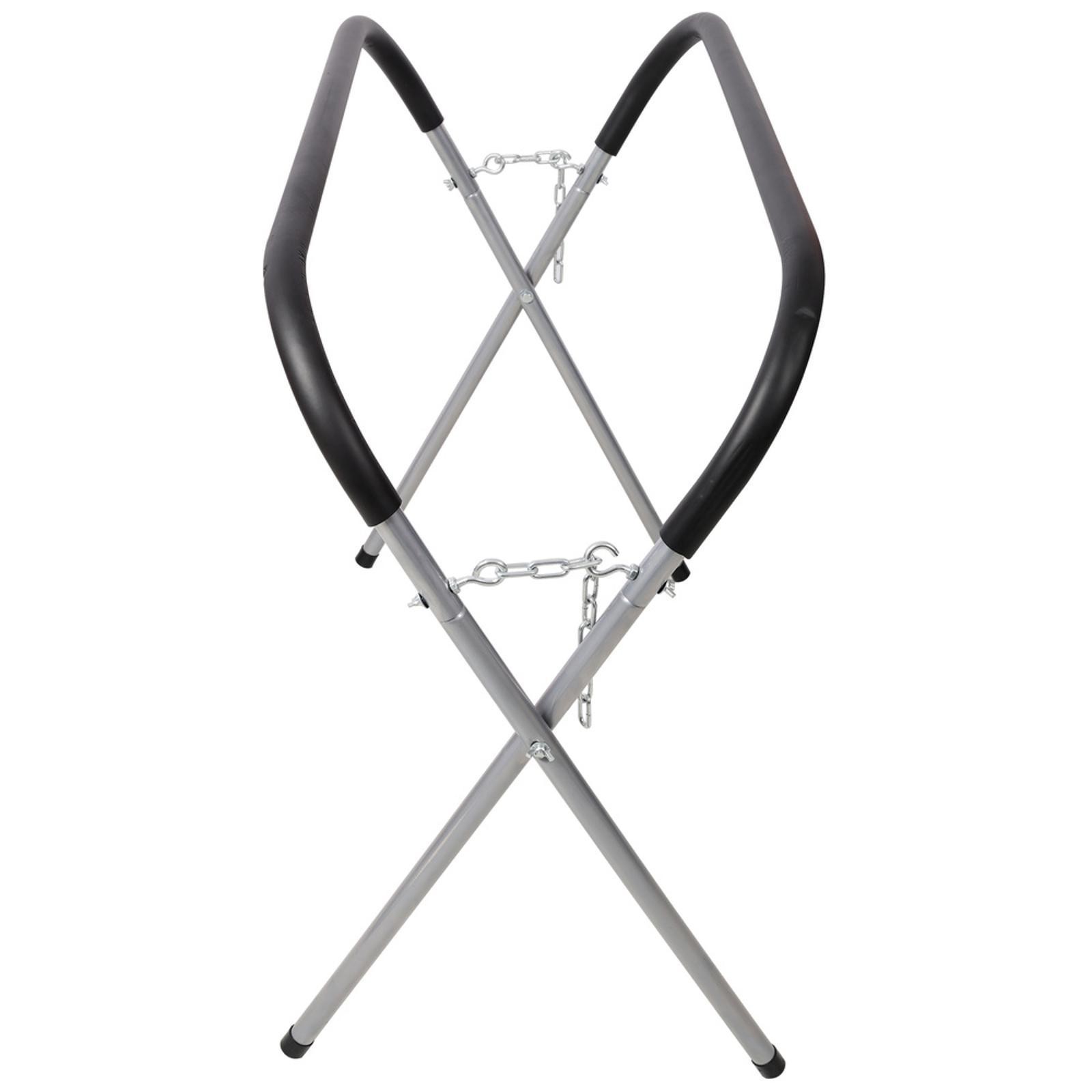 -Duty Folding Work Stand – 750 lb Capacity, Adjustable Height for Fenders,