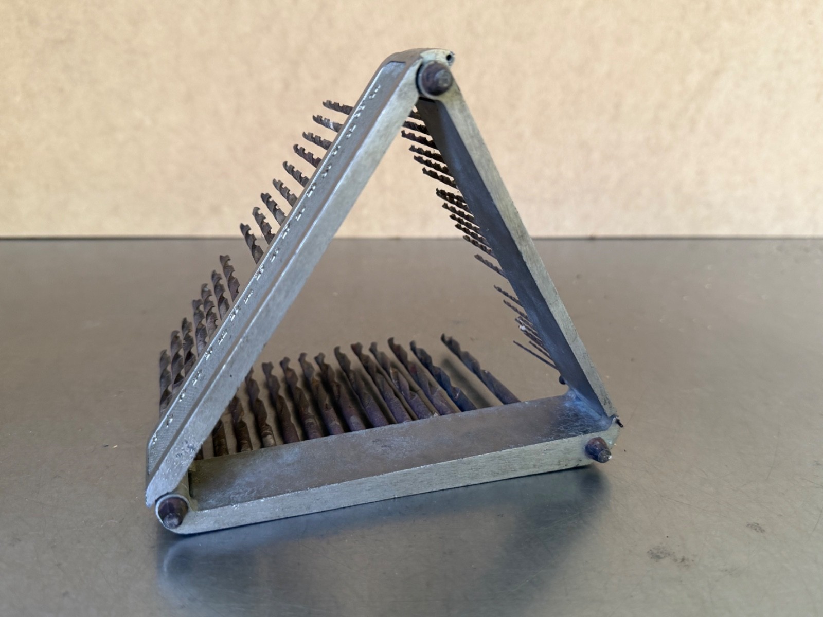 Morse Twist Drill and Machine Co. Folding Bit Holder Stand Index