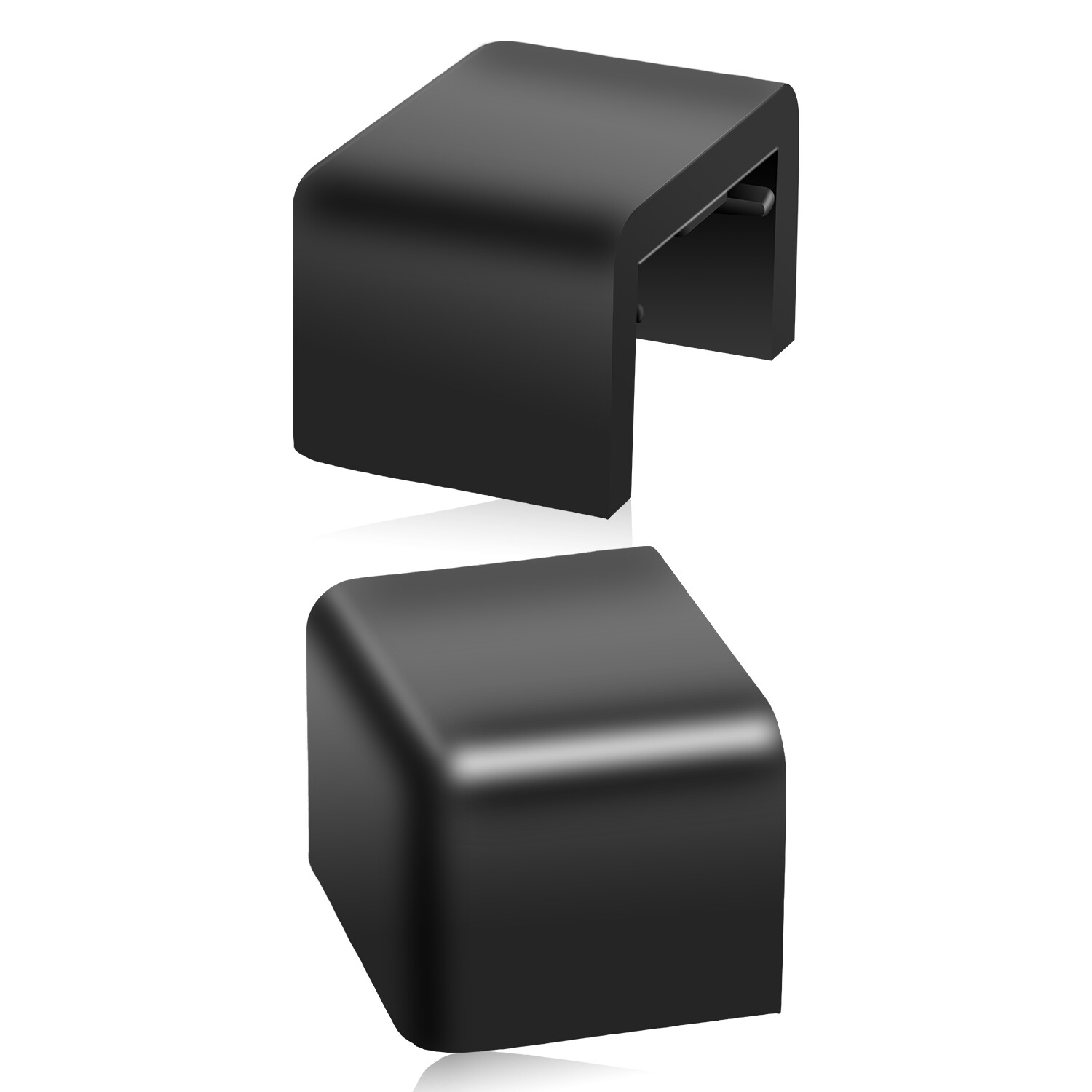 Quality 2 Piece Bumper Hood Rest Bushings Channel for Peterbilt 378 1988-2007