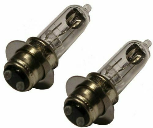 Two 12V 35W HEAD LIGHT BULB FOR Baja Mini Bike MB165,MB200 Baja Heat Mini Baja.