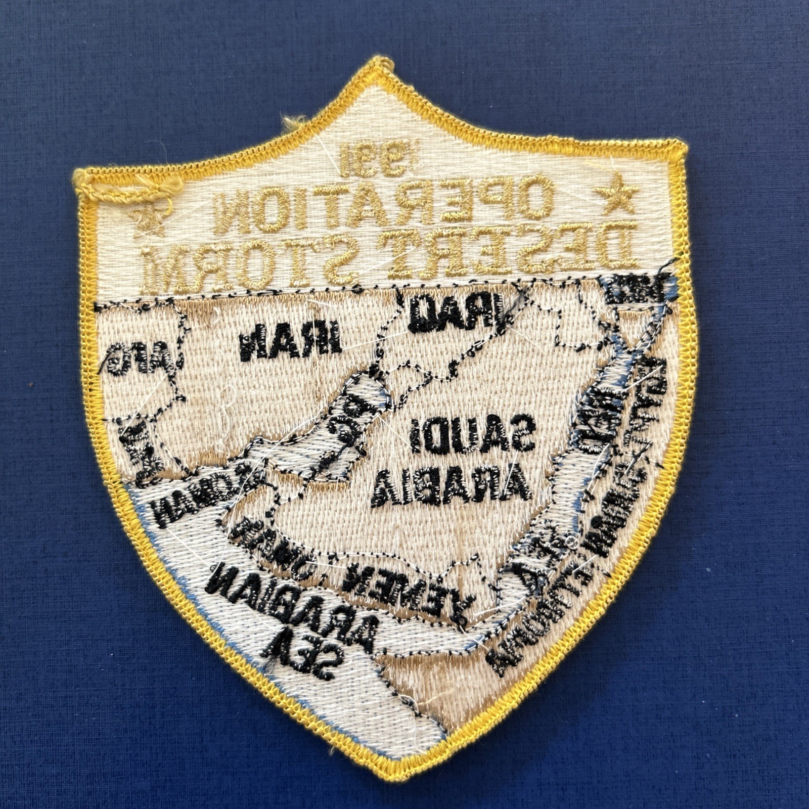 1991 Operation Desert Storm Patch