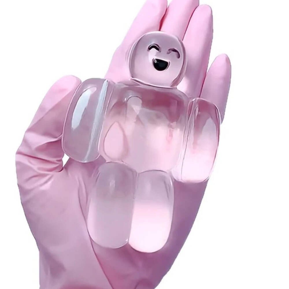 Transparent Jelly Robot Squishy - Ultra Satisfying Slow Rise