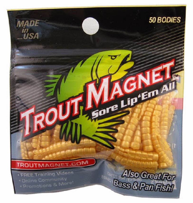 NEW   Trout Magnet   50 Pc. TM Body Pack