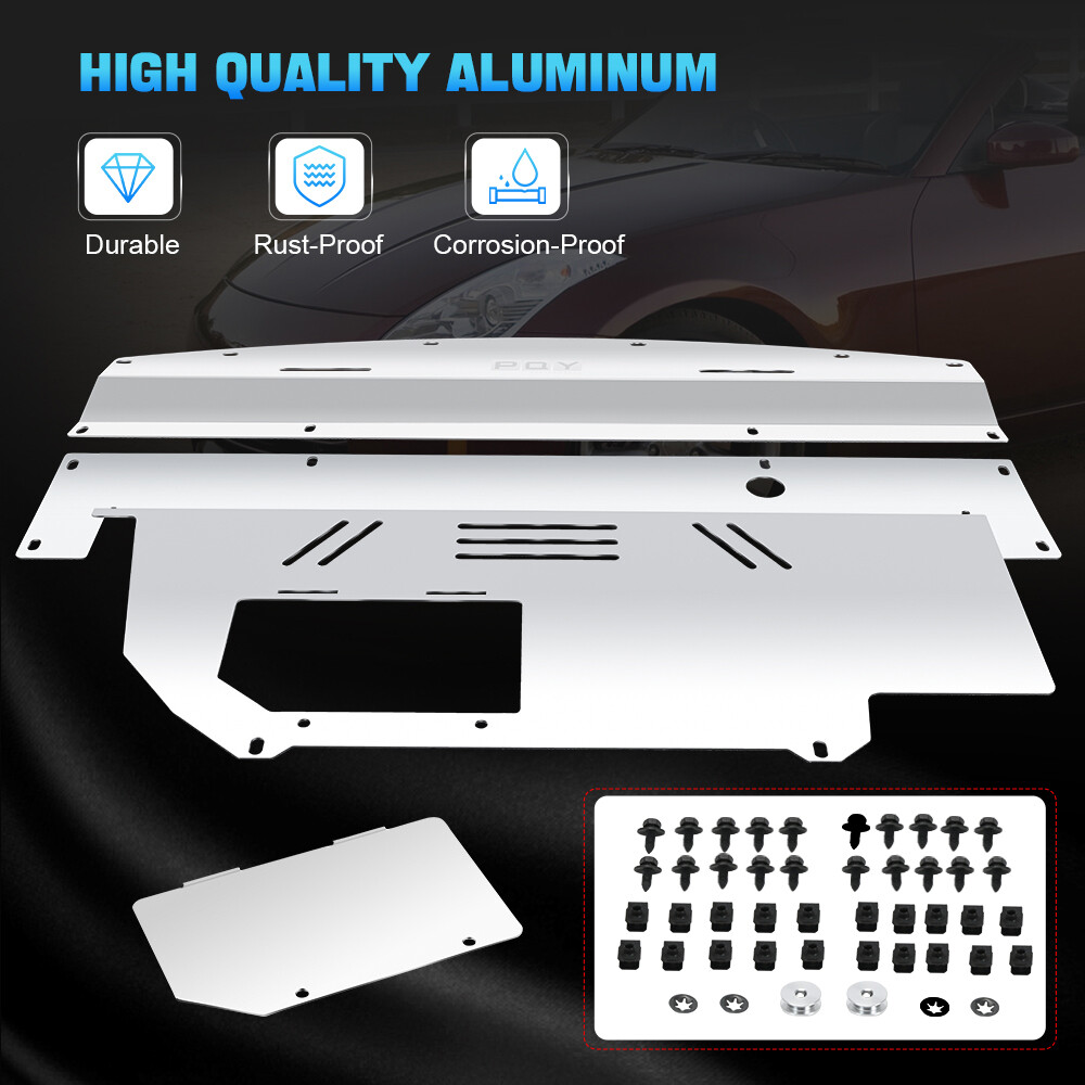 Engine Tray Splash Shield Guard Skid Plate For 03-09 Nissan 350Z Infiniti G35 V6