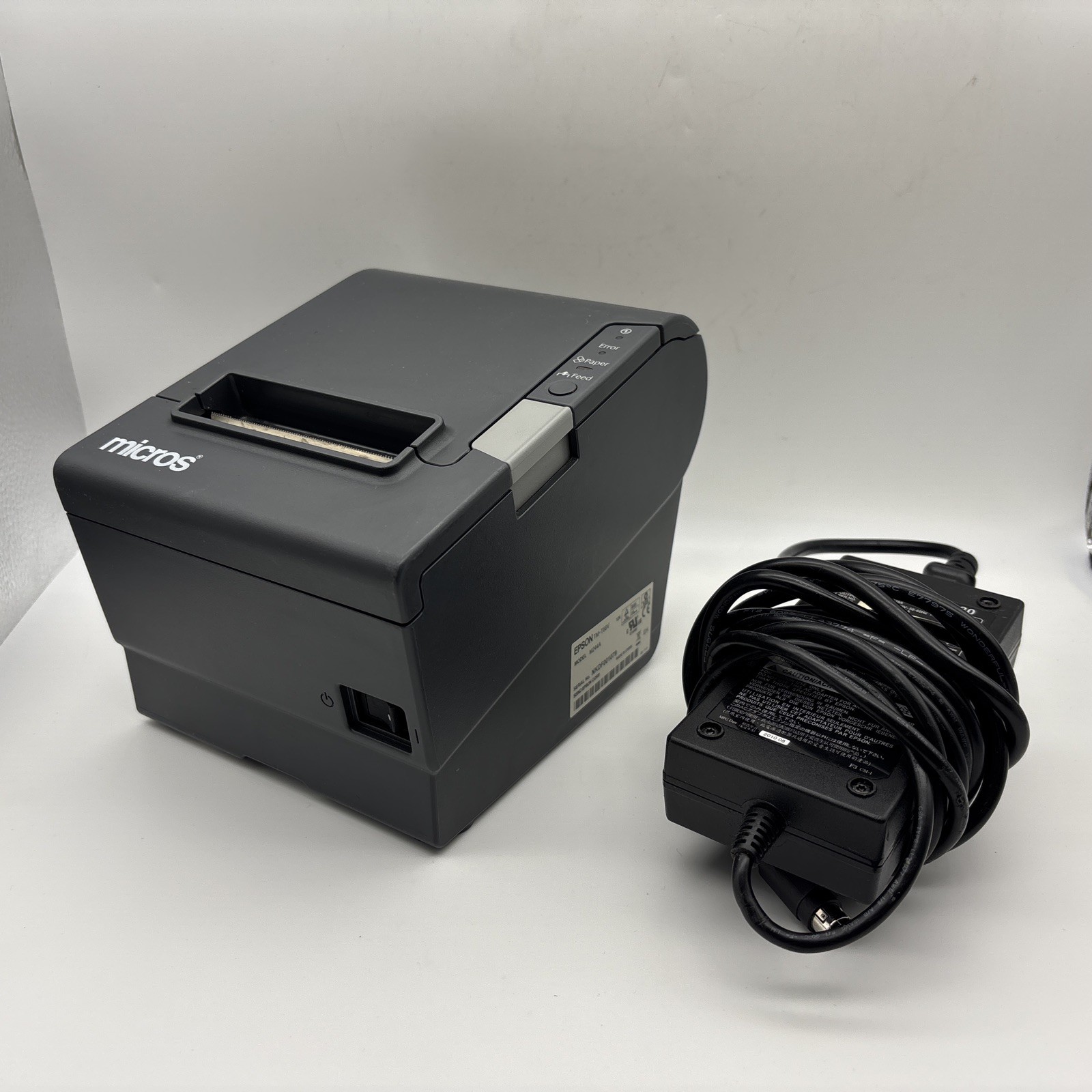 EPSON TM-T88V M244A ETH POS Thermal Receipt Printer w/ AC Adapter