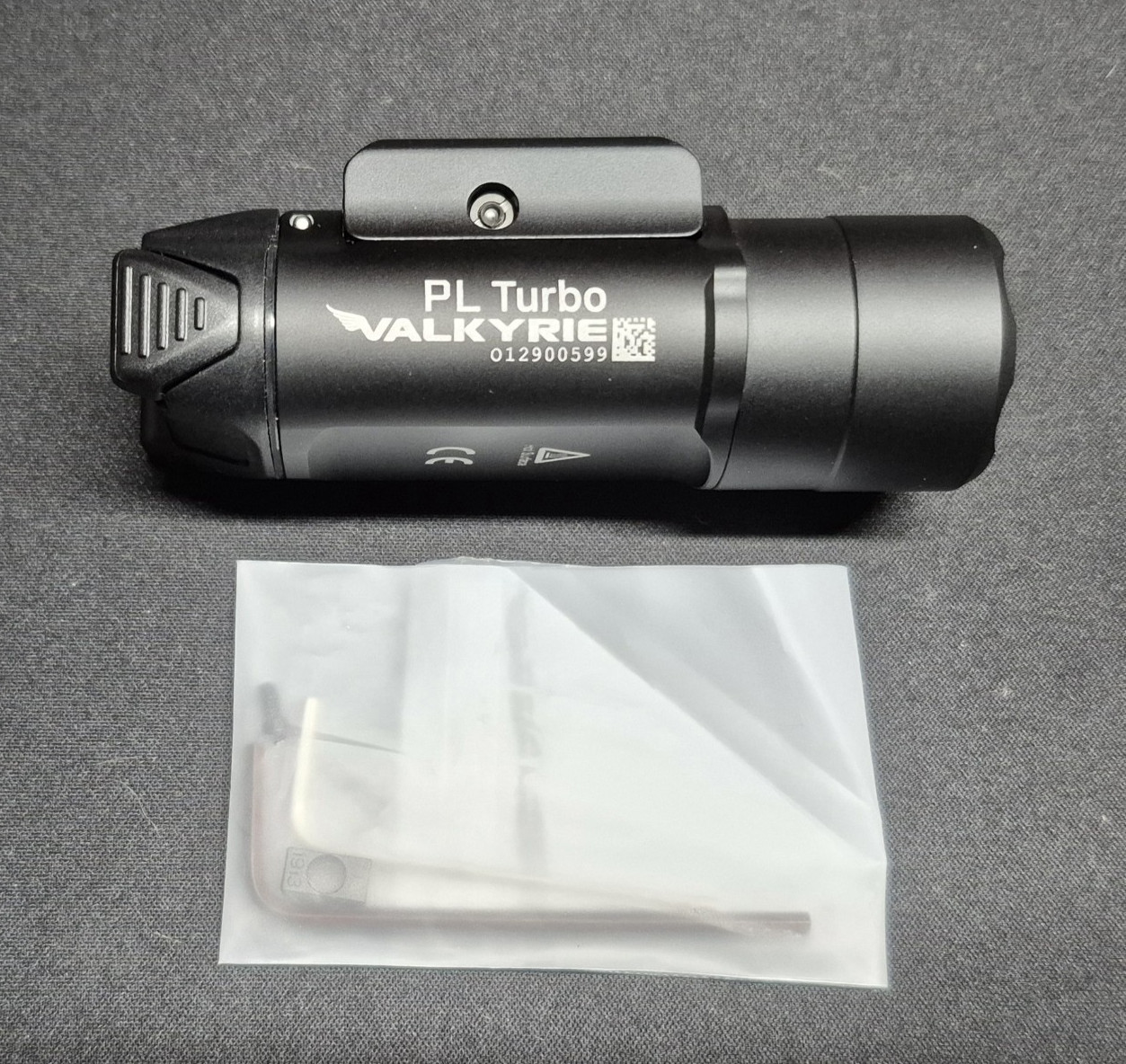 Olight PL Turbo Valkyrie White LED Light, Black Picatinny And Rail Option