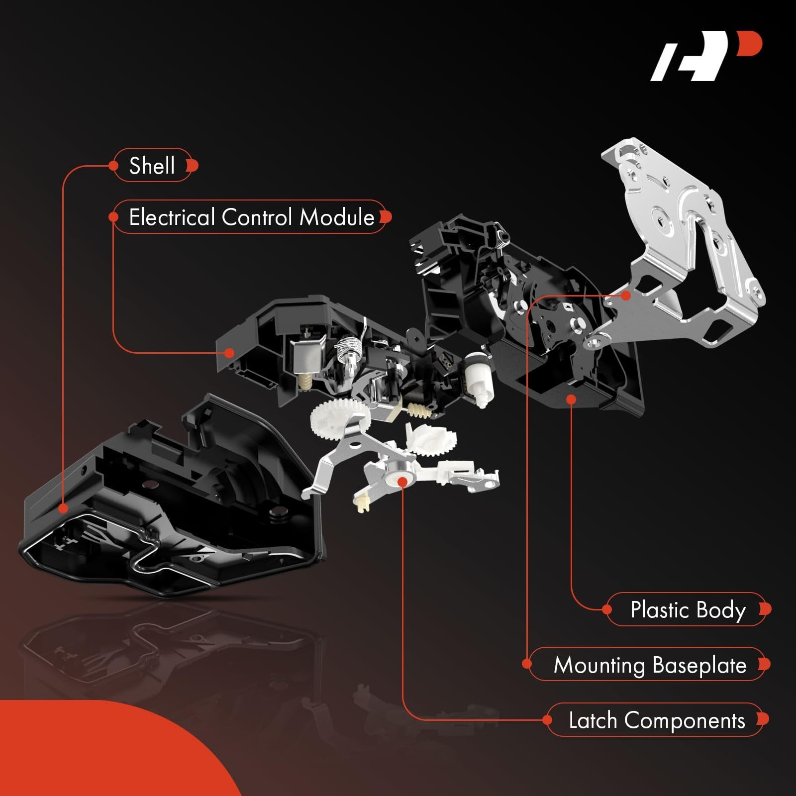A-Premium Front Left Driver Side Door Lock Actuator Compatible with Honda Acc...