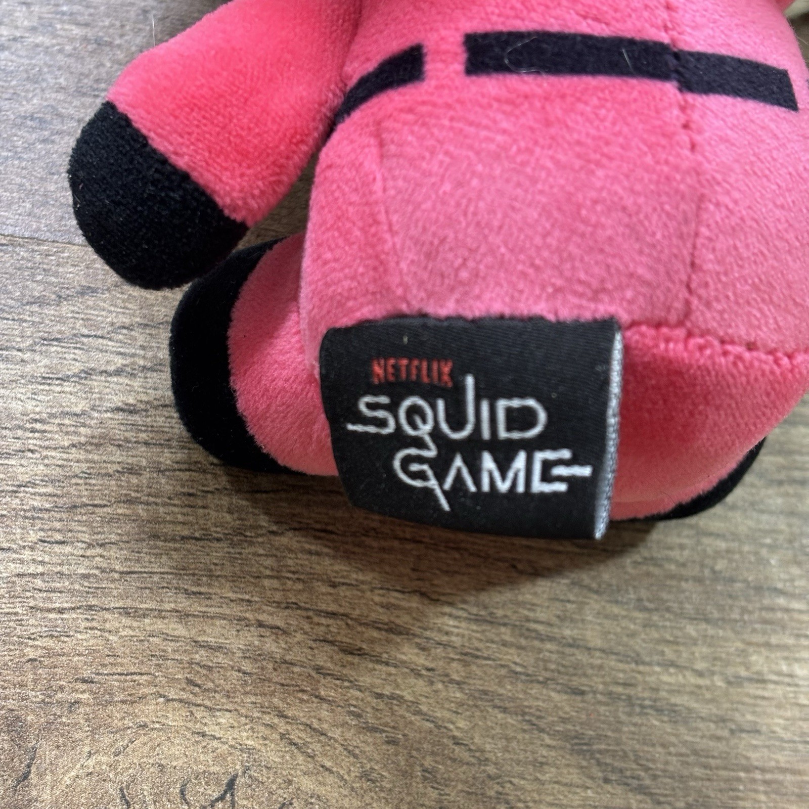 Netflix Squid Game Solider Circle Plush Keychain 5"