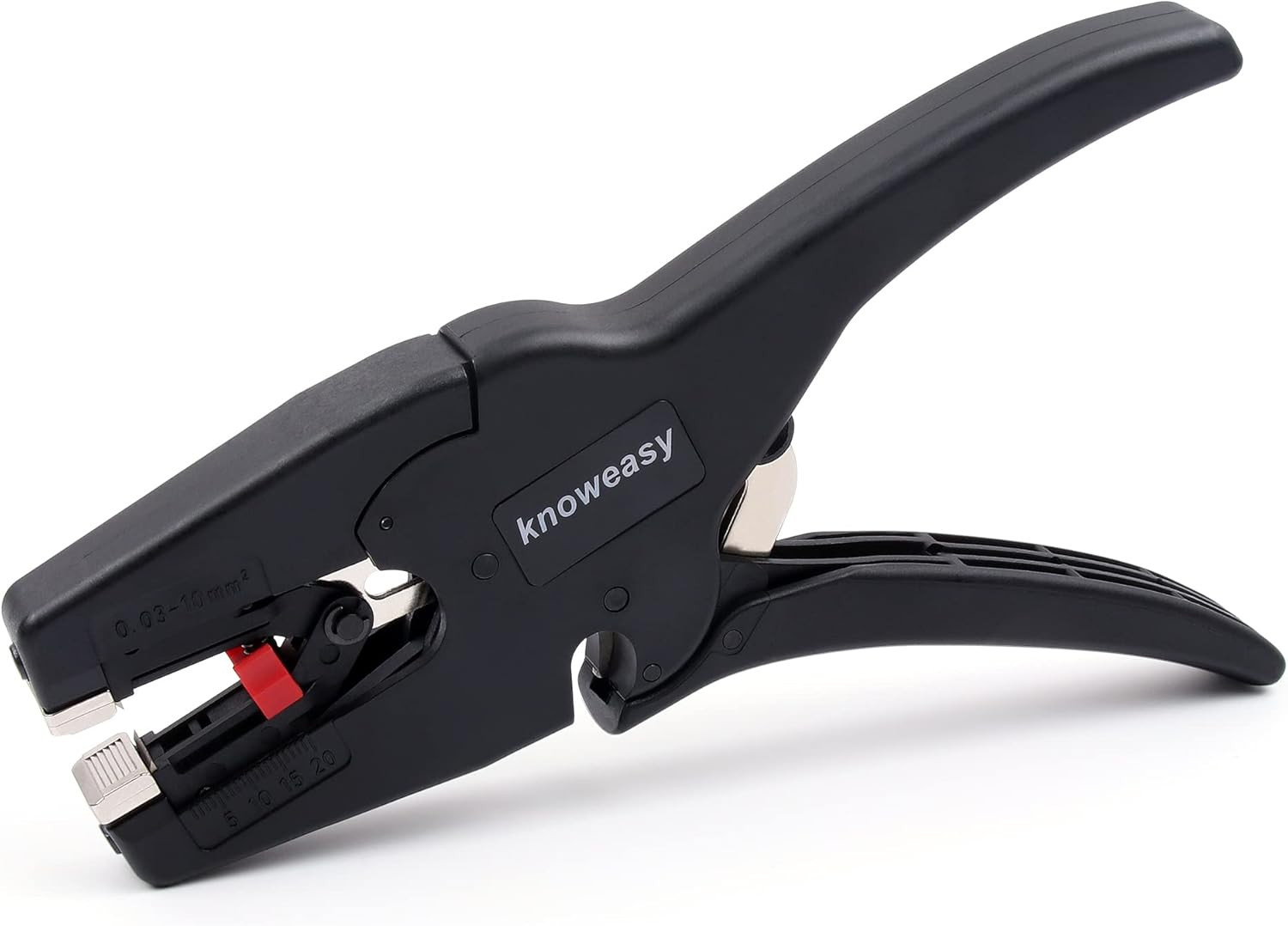 Wire Stripper, Knoweasy Wire Stripper Tool with Cutter and 2 in 1 Wire Stripping