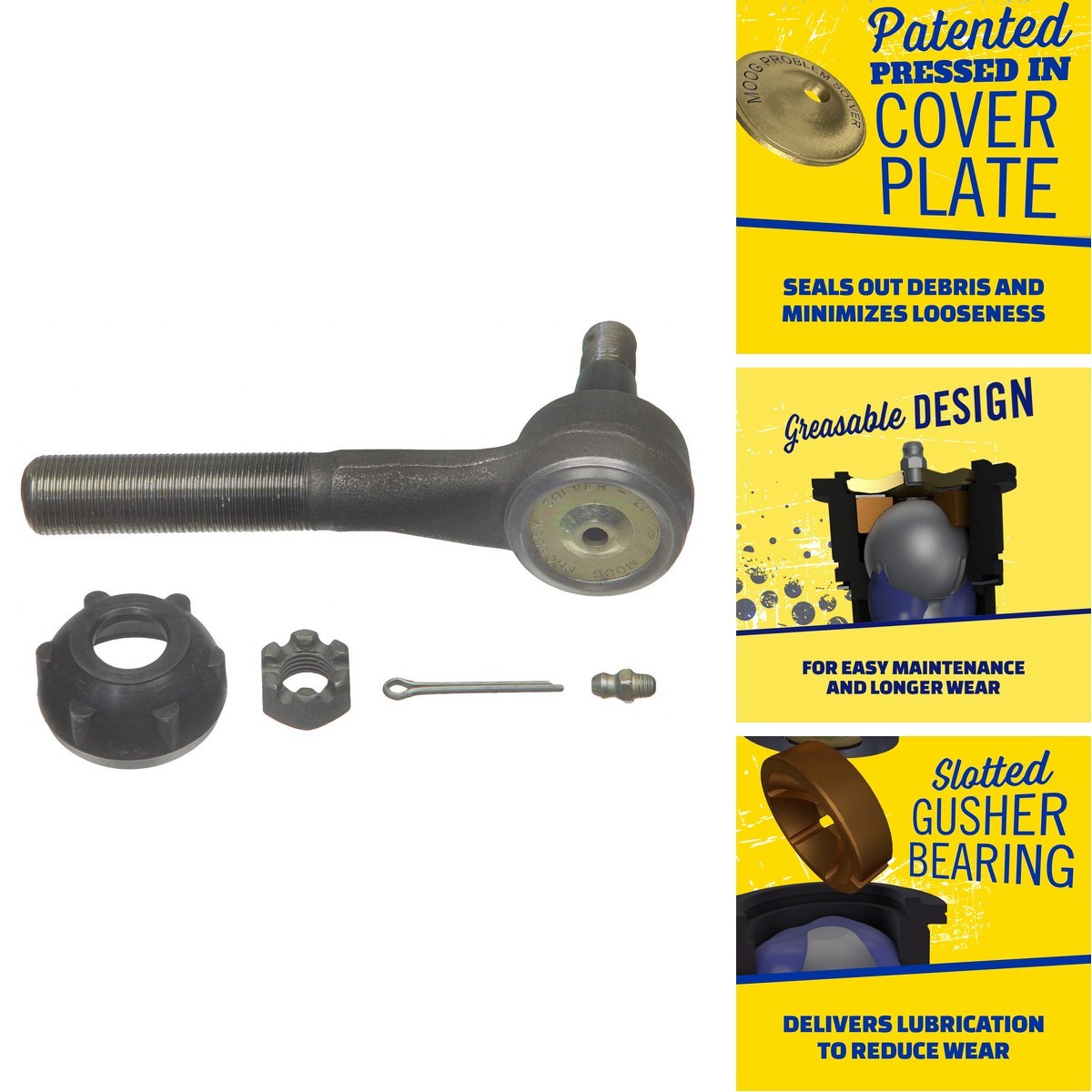 MOOG ES3343L Steering Tie Rod End 1992-1997 Ford Ranger
