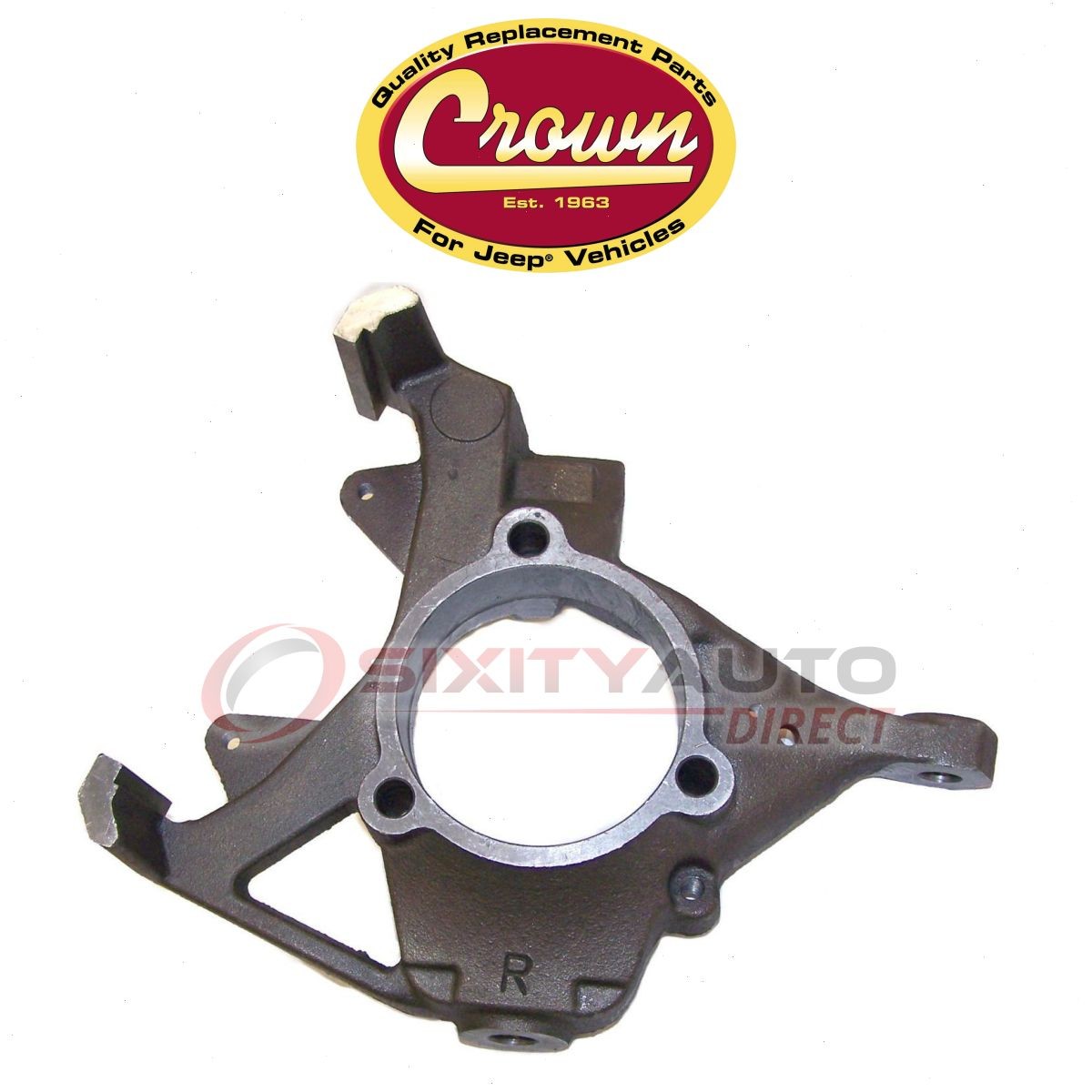 Crown Automotive Steering Knuckle for 1990-1992 Jeep Comanche - Gear  yc