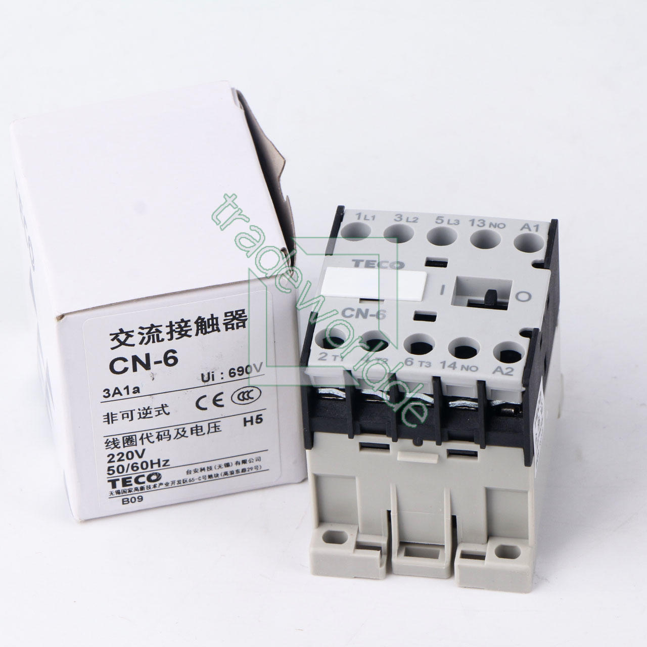 1PC TECO CN-6 220VAC Magnetic Contactors NEW