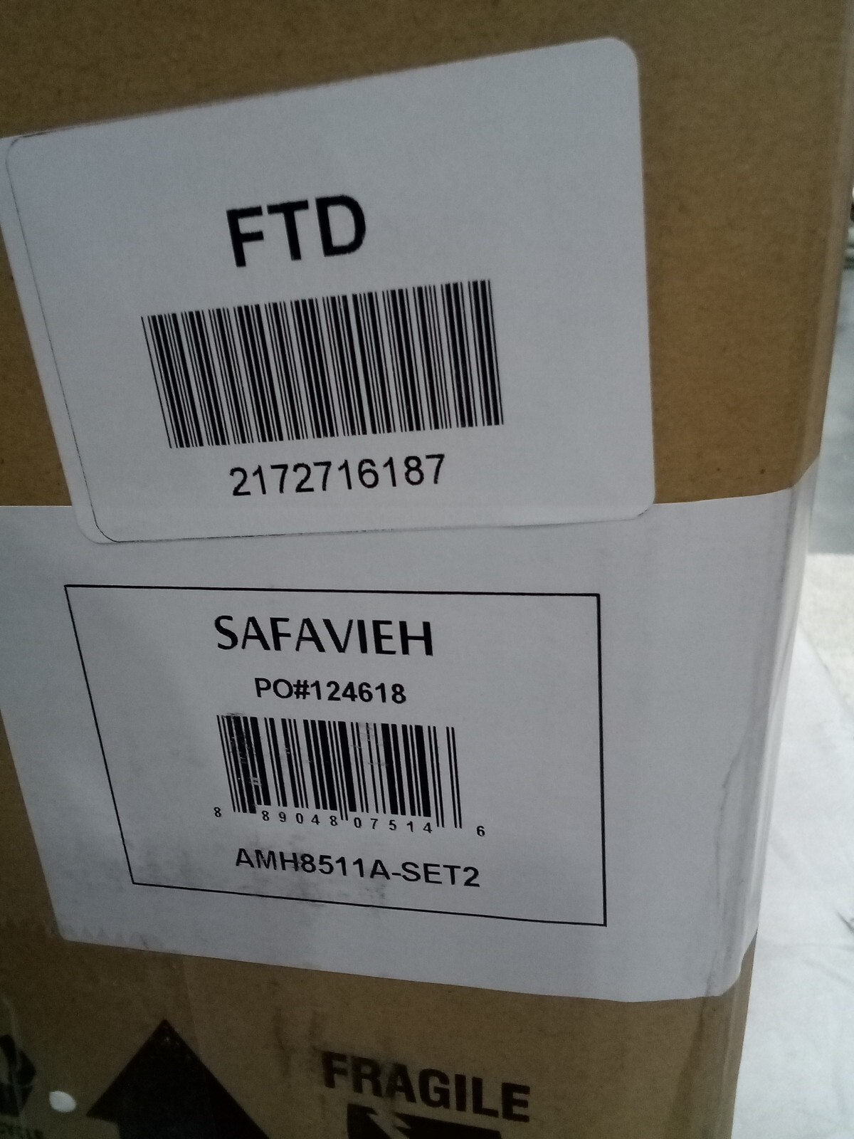 Safavieh Burris Side Chair, Reduced Price 2172716187 AMH8511A-SET2