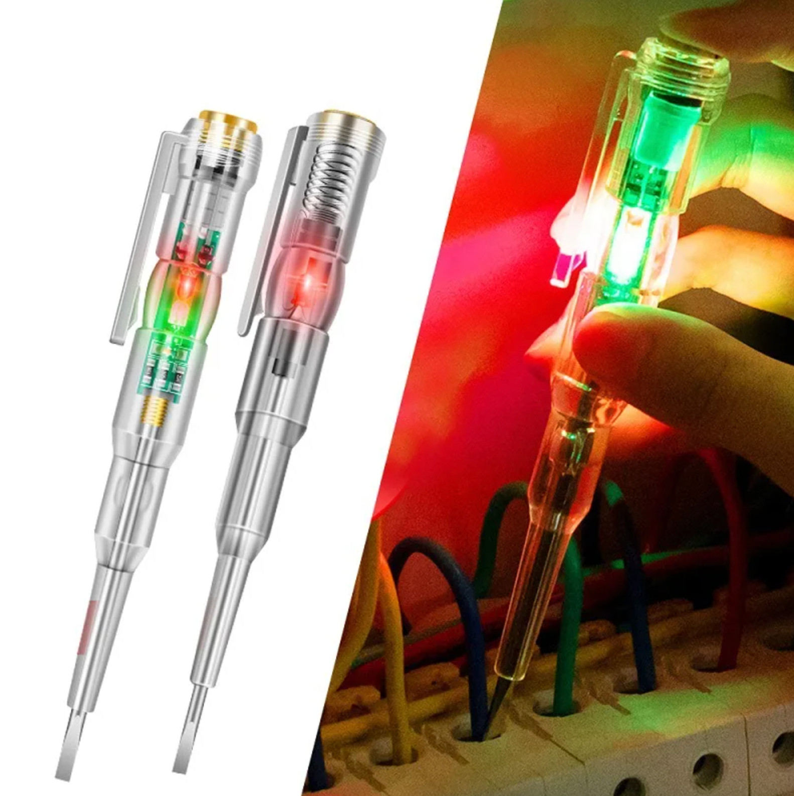 Intelligent Voltage Tester Pen AC Non-Contact Induction Test Pencil Screwdriver
