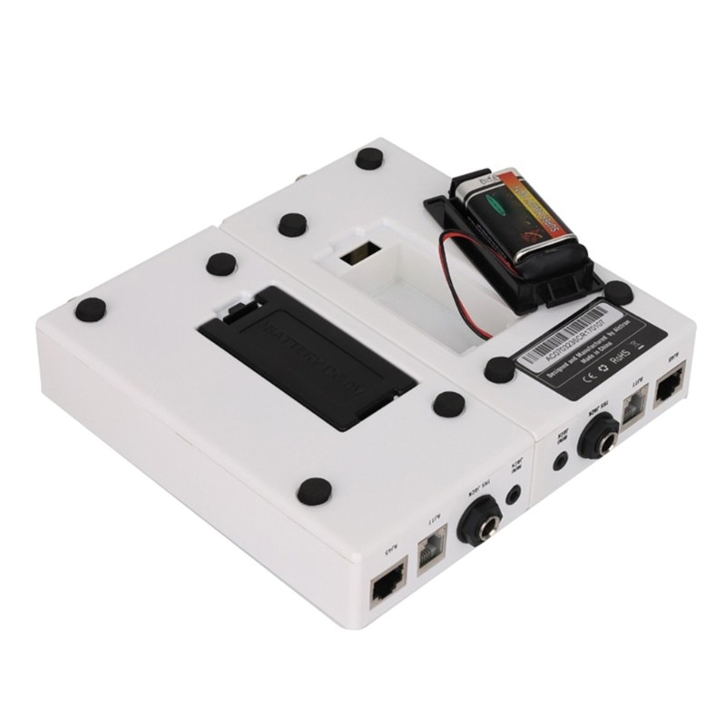 Precise Audiotory Line Testing Tool Multiple Purpose TRS RJ45 Interfaces Test