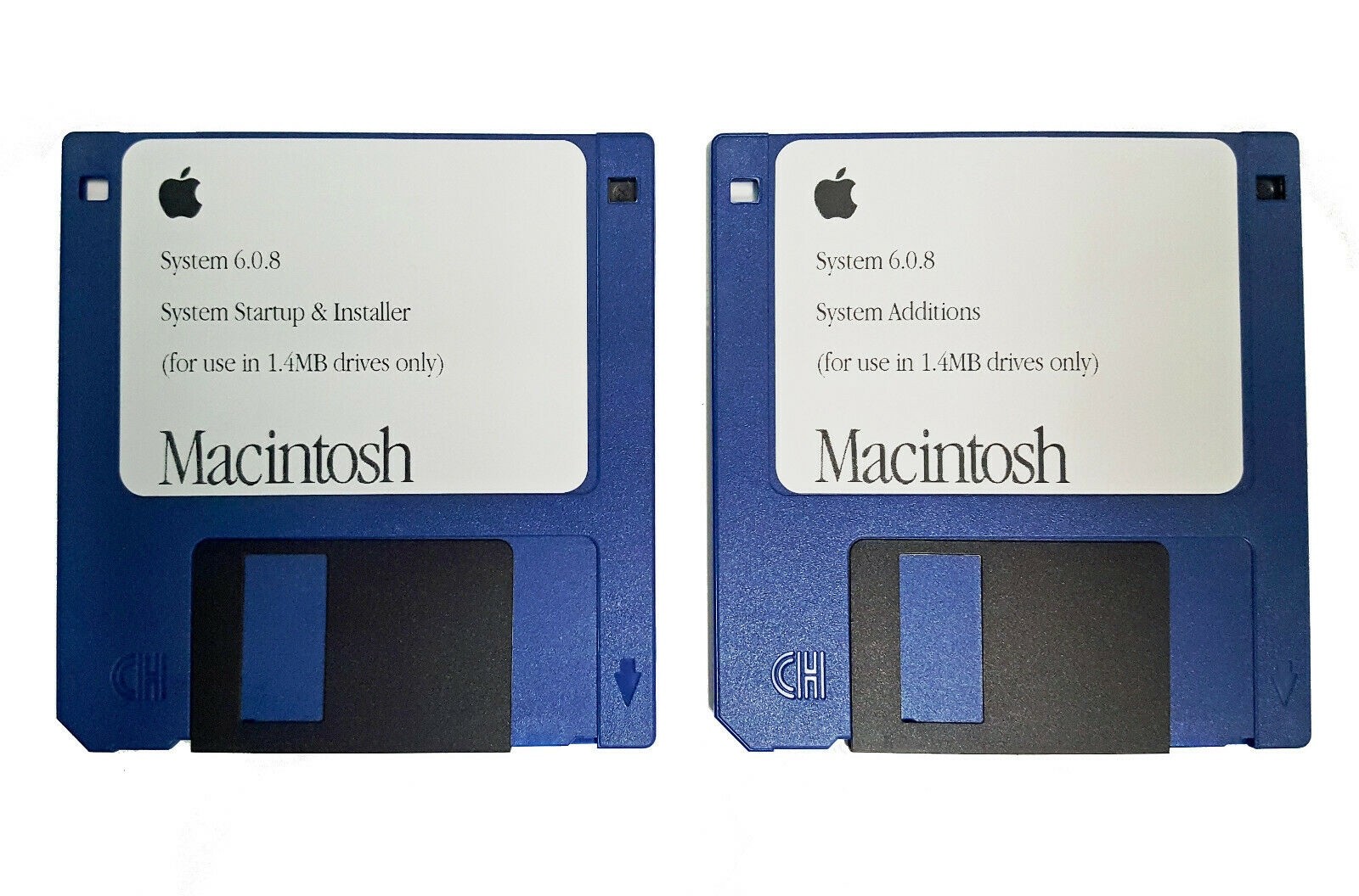 Apple Macintosh System 6.0.8 Complete Set of 1.4M Install Disks for Classic Macs