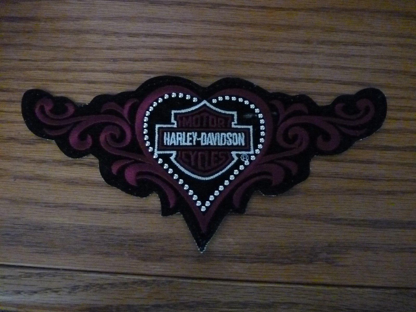 Harley Davidson Woman's Willie G. Skull  Studded Patch /Emblem