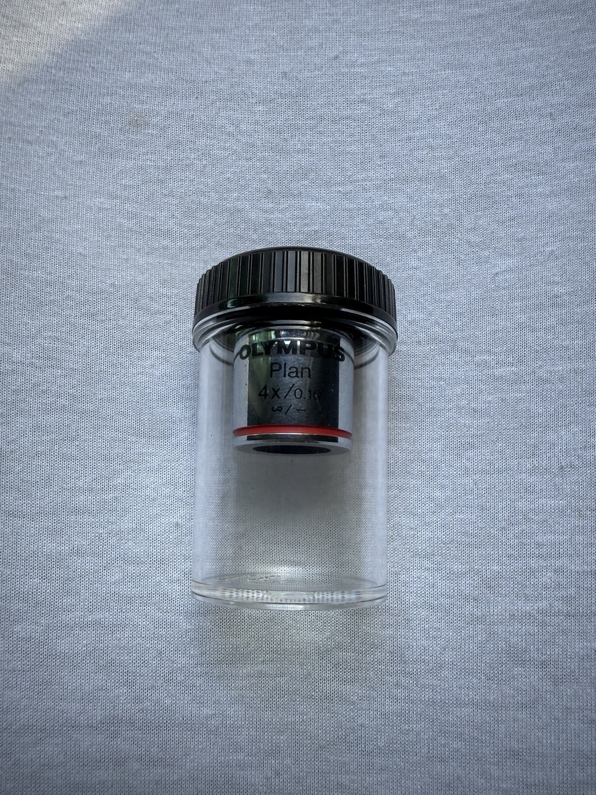 Olympus Plan 4X/0.10 ∞/- Objective