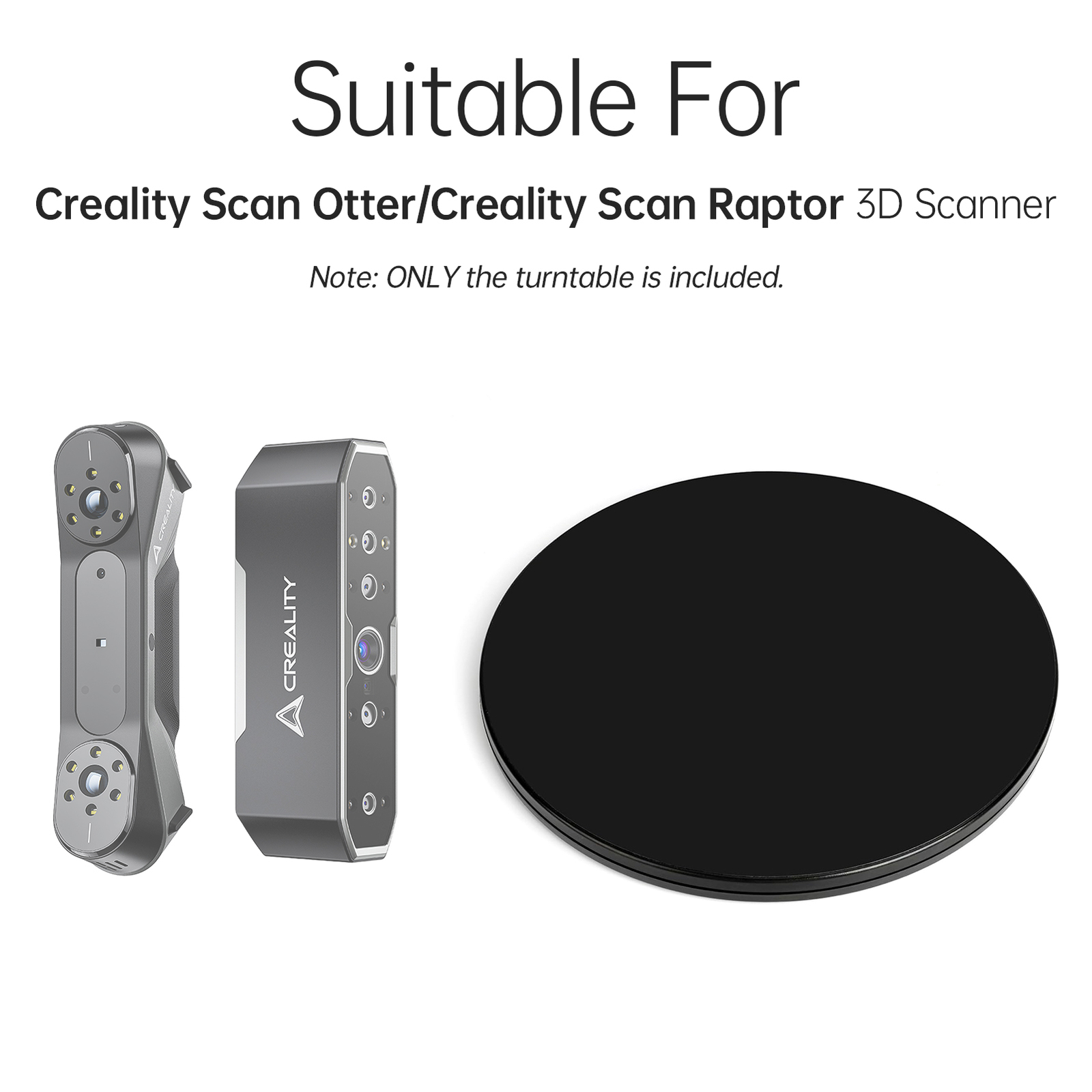 Turntable Suitable for Creality scan / scan Raptor L5K4