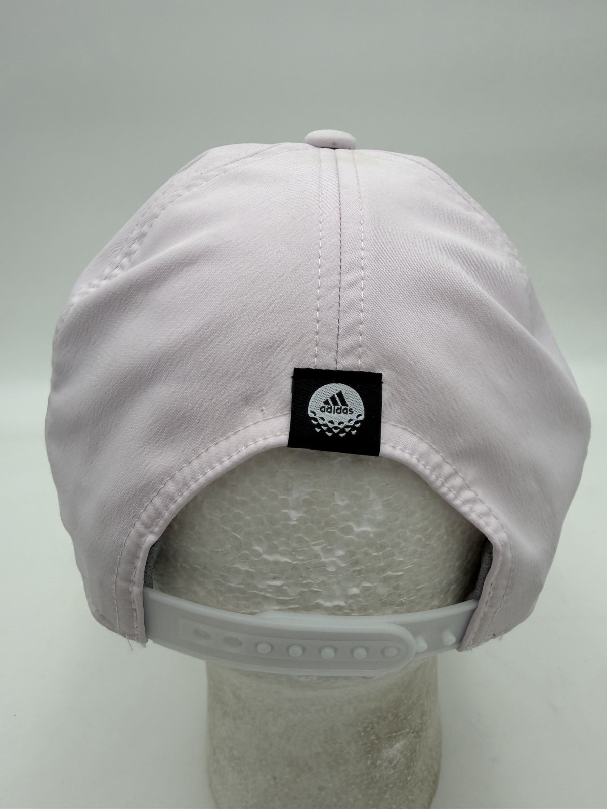Adidas Woman’s Golf Standard 5 Panel Pink Adjustable Hat EUC