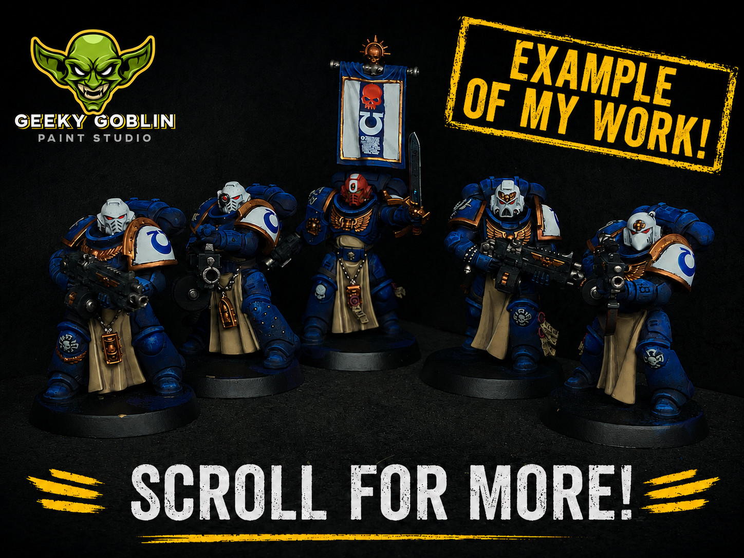Warhammer 40K Chaos Daemons Fiends Pro Painted Commission