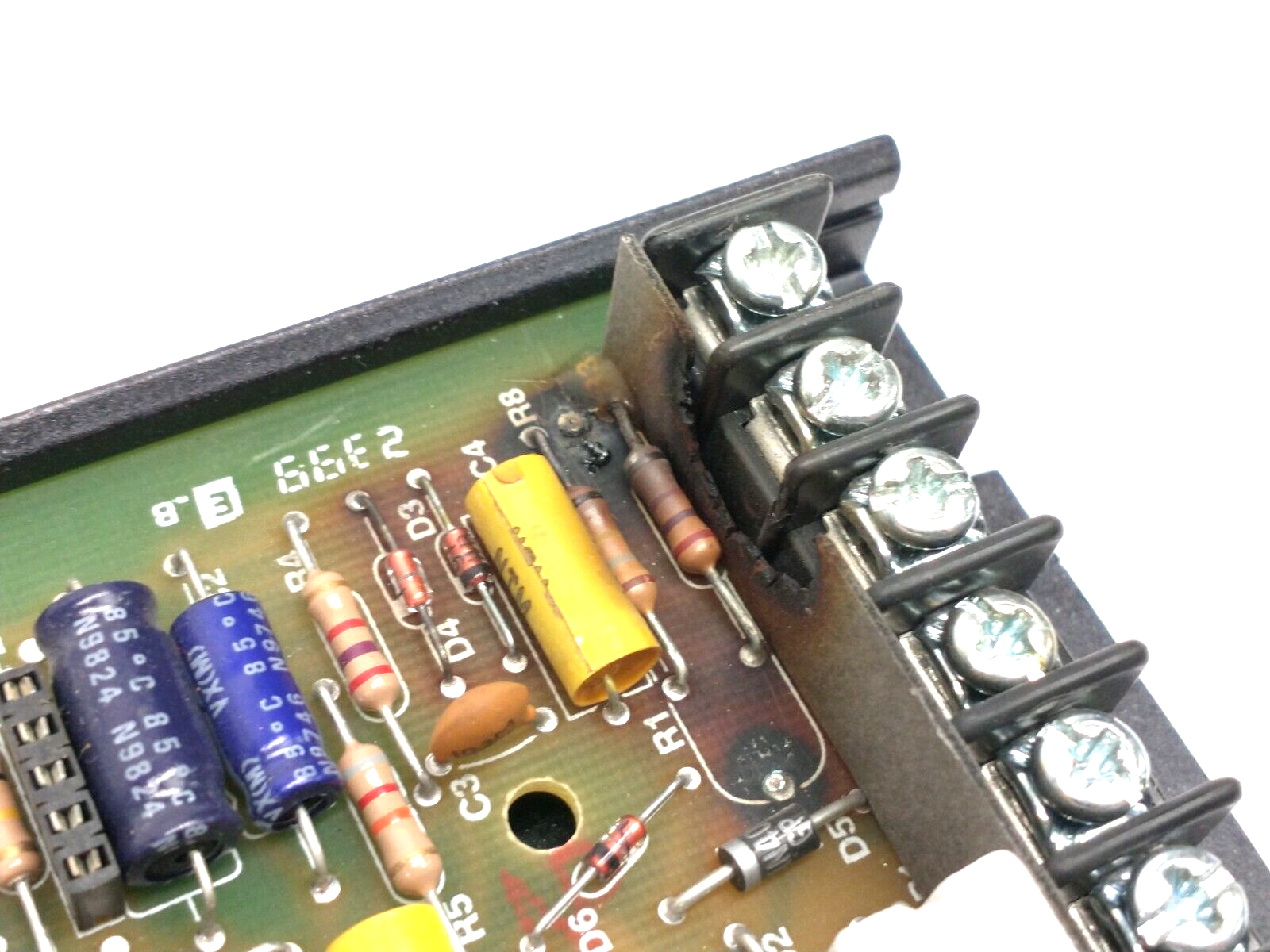 Dart Controls 123D-C-W1895 Variable Speed Control 24/36VAC 0-24/36VDC 5.5A BURNT