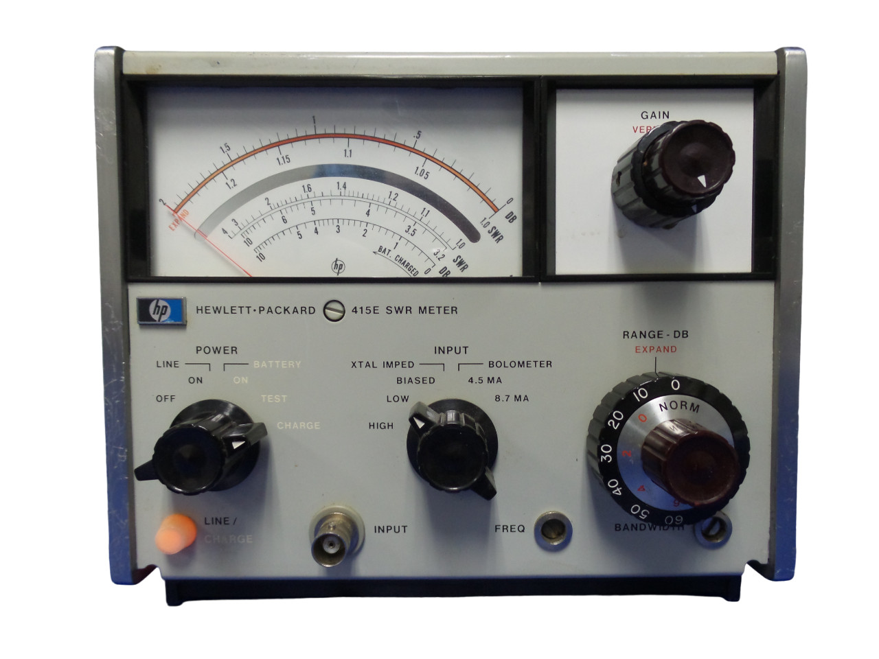 HEWLETT-PACKARD HP 415E SWR METER - Free Shipping