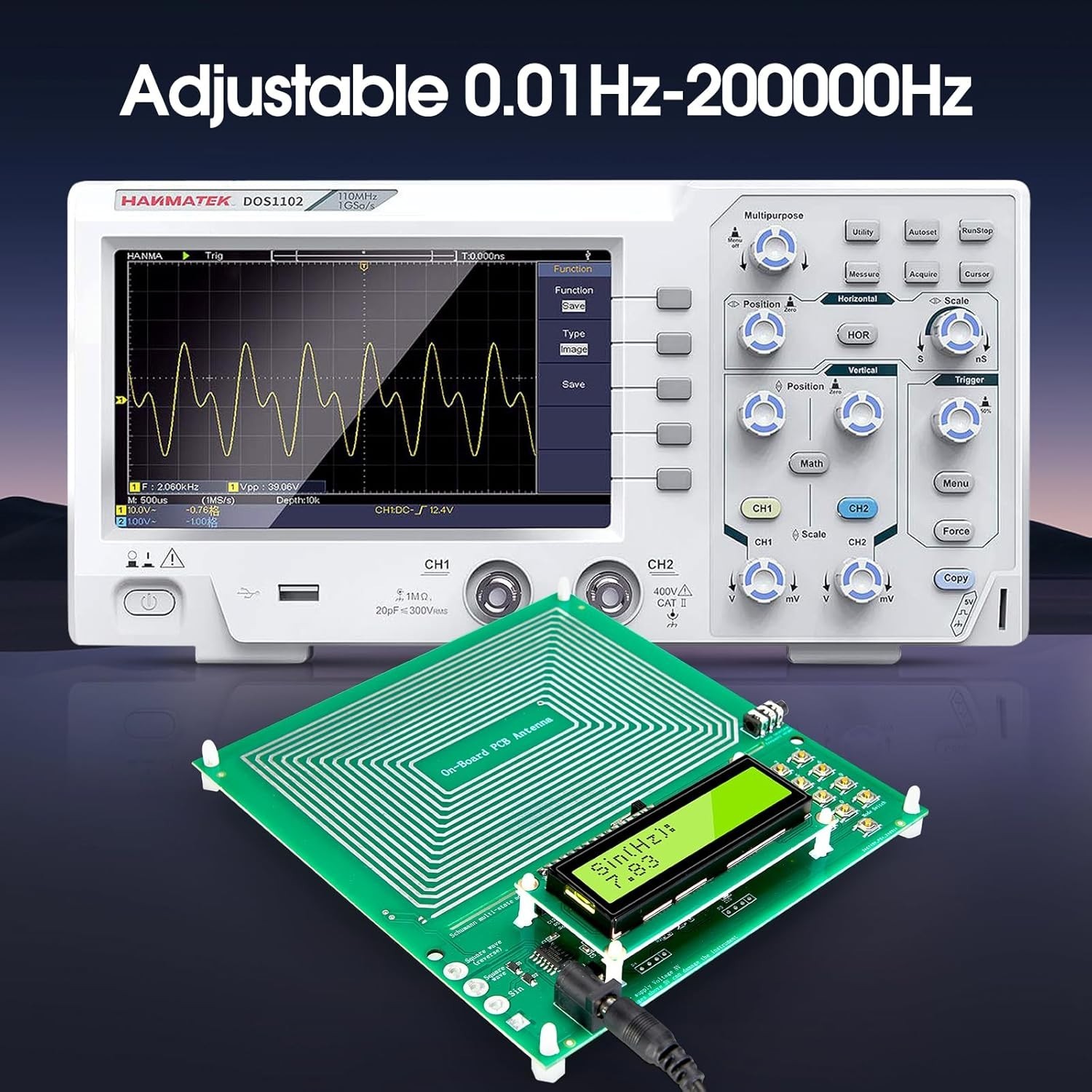 7.83Hz Healing Frequency Generator - Touch Control for Meditation & Relaxation