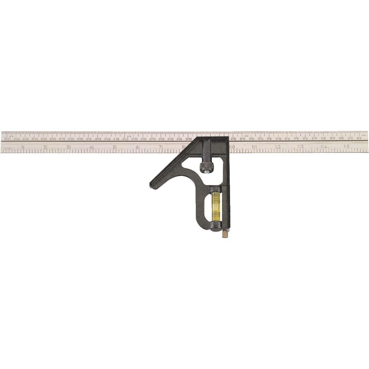 Johnson Level 16" Metric Combo Square