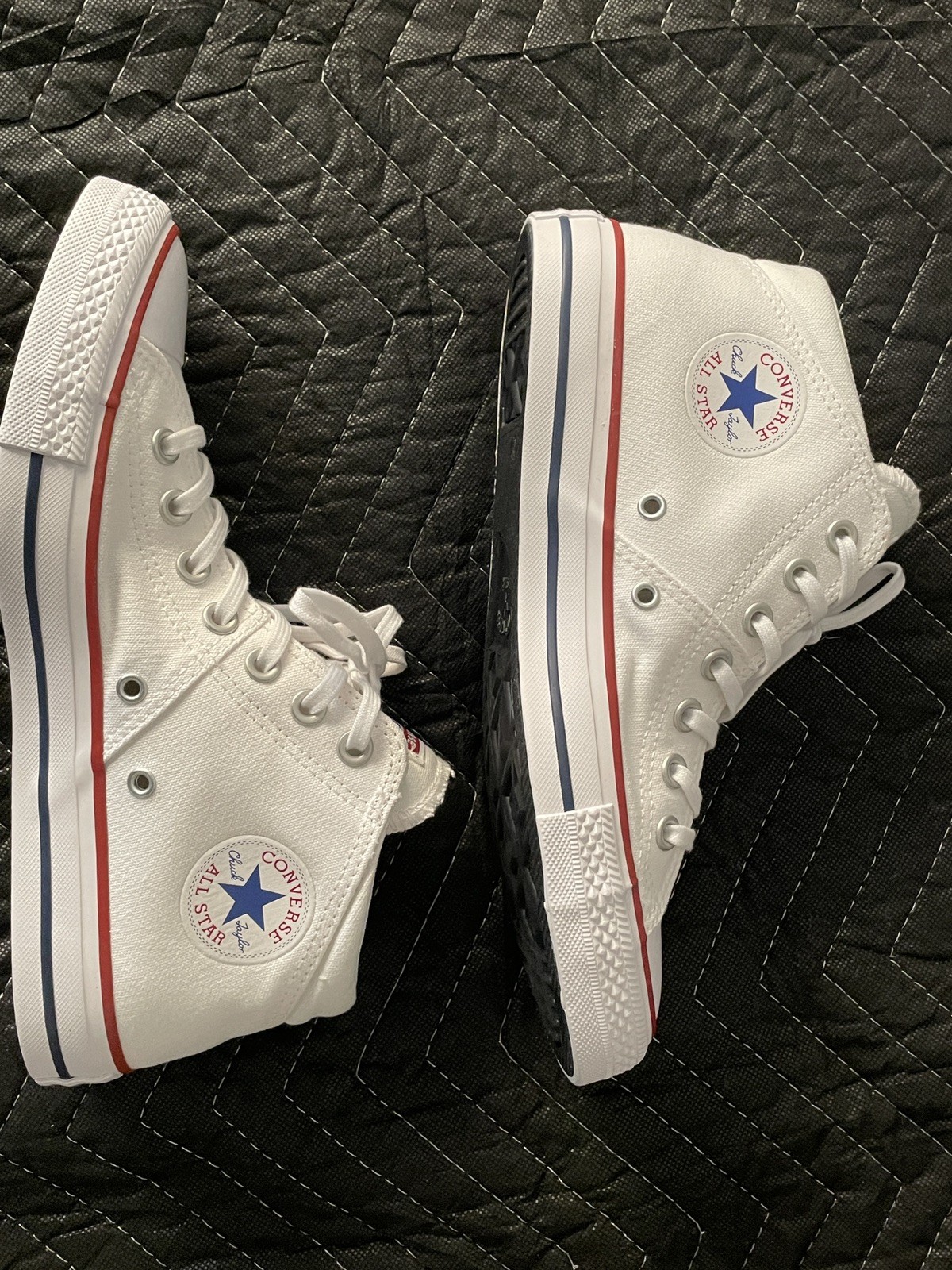 Converse Custom Chuck Taylor ALL STAR HIGH TOP white Size 9.5 Women