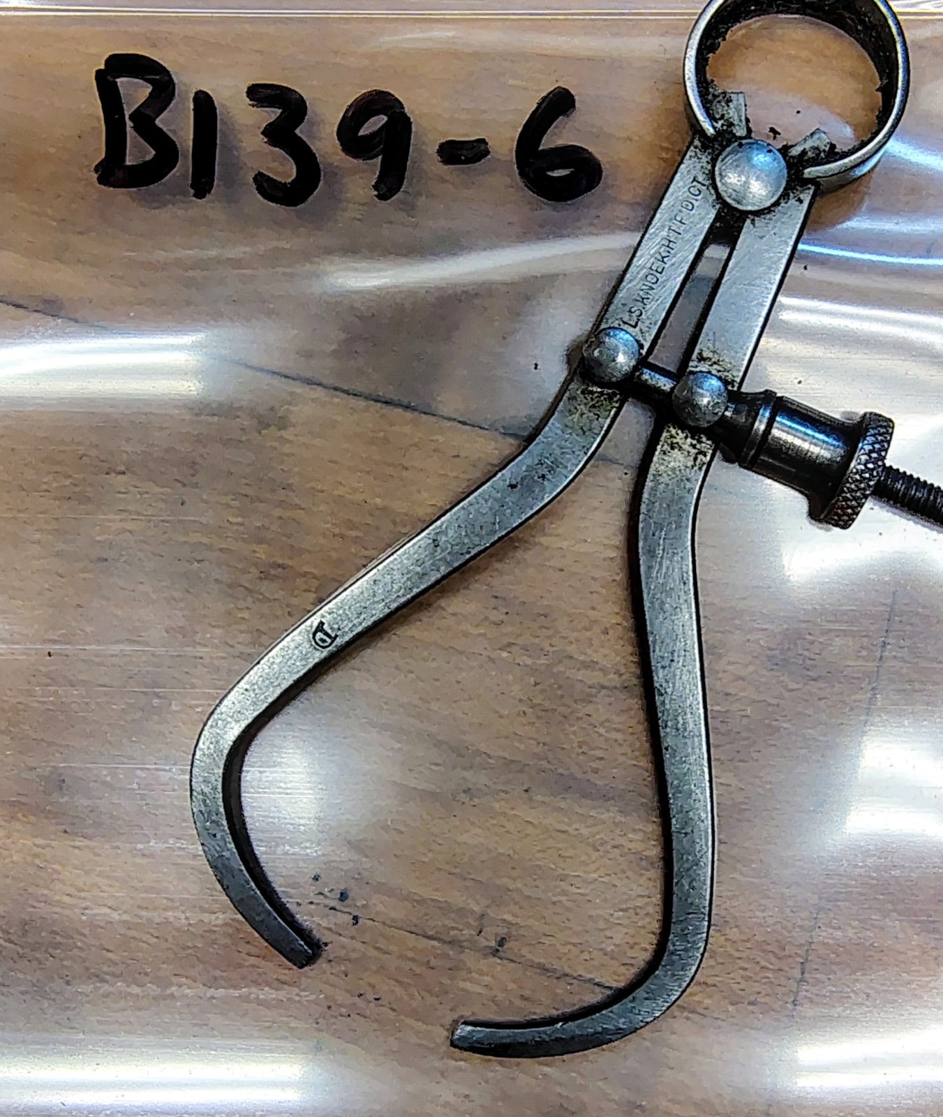 🗽 VINTAGE MINI 3" OD CALIPER MACHINIST/TOOLMAKER