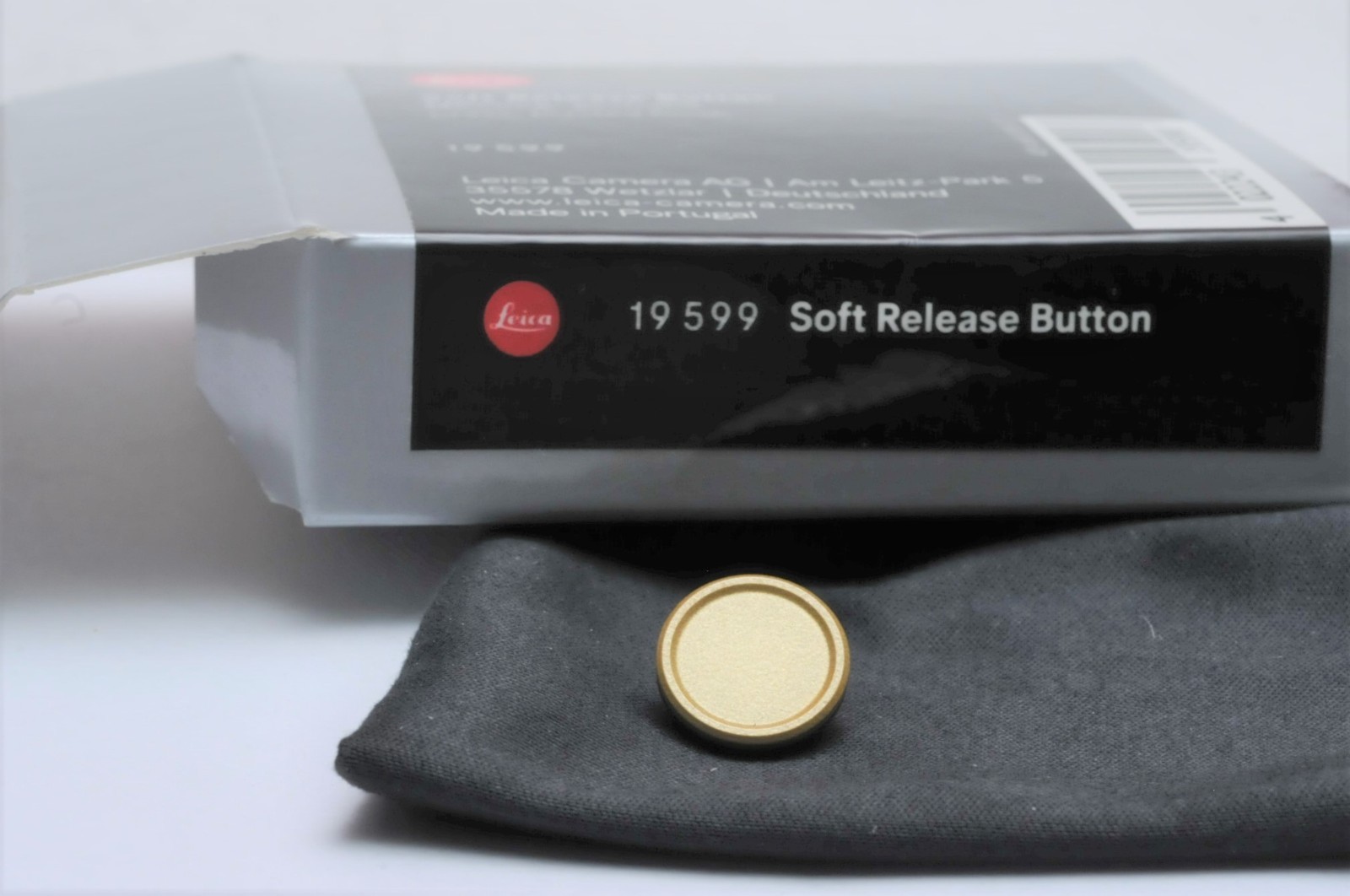 Leica Soft Release Button Brass 19599