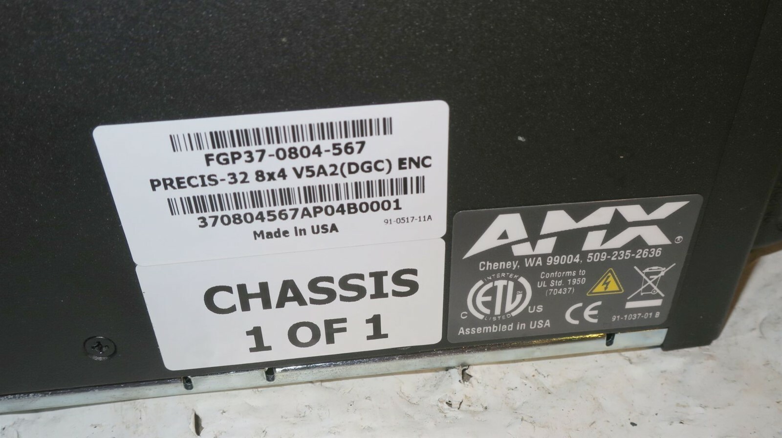 AMX AutoPatch Precis-32 Matrix Switcher 3RU