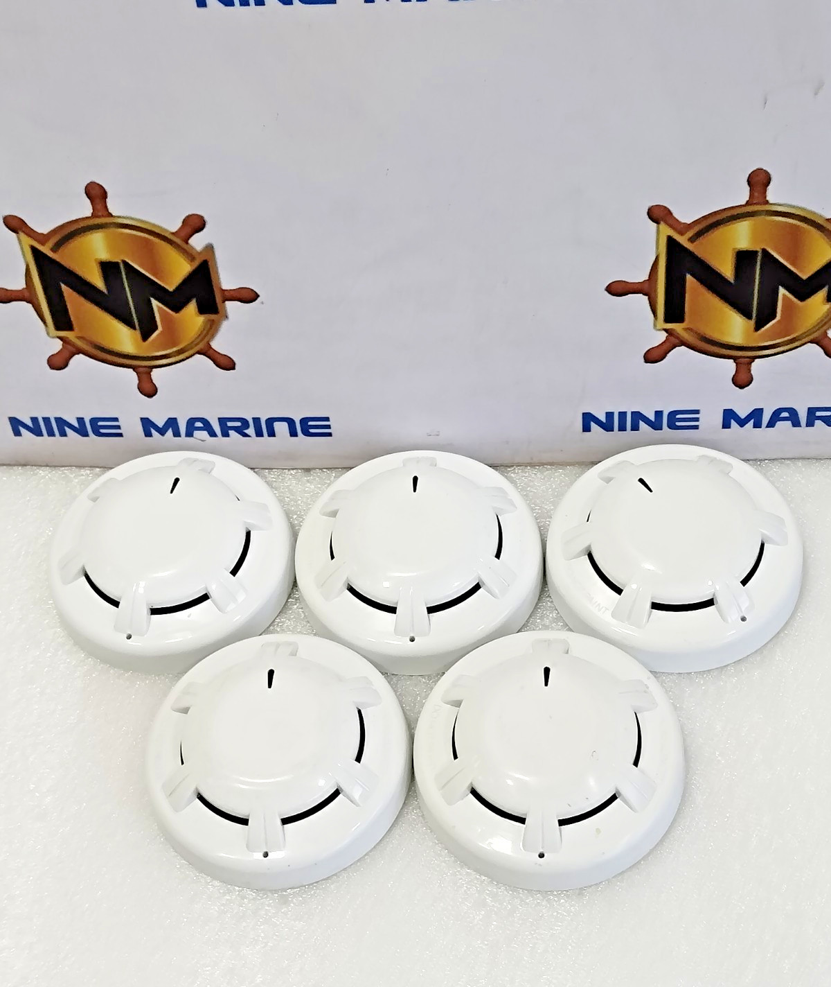 LOT OF 5 APOLLO ORBIS OPTICAL SMOKE DETECTOR PARTNO.ORB-OP-42003-MAR