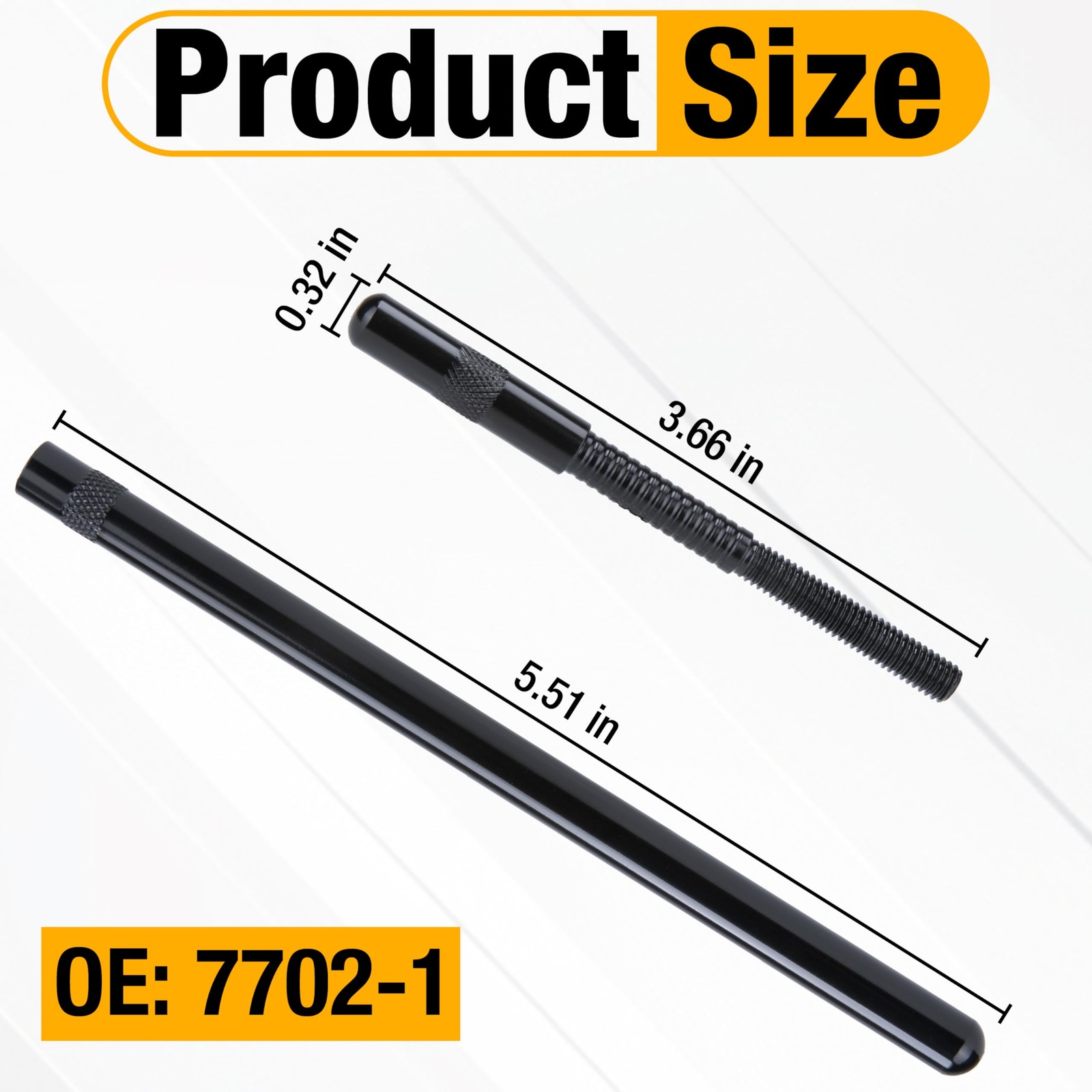 Pushrod Length Checker, Checking Push Rod Tool, Adjustable Pushrods from 6.8"...