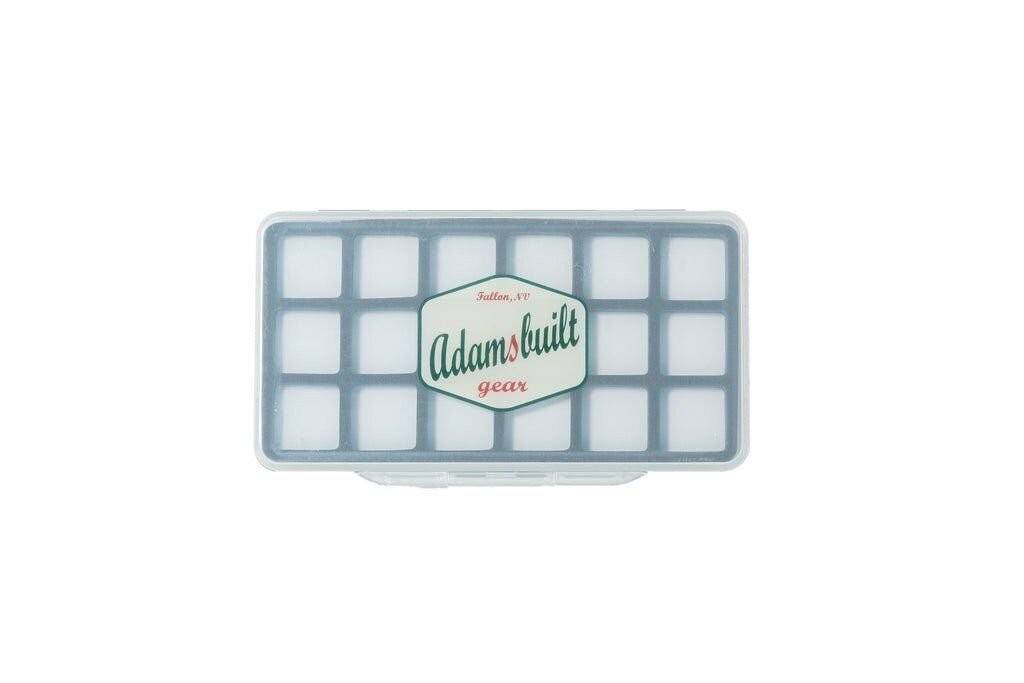 Adamsbuilt Fly Box Super Slim Large- 18 Magnetic Comp Fly Fishing Storage Box