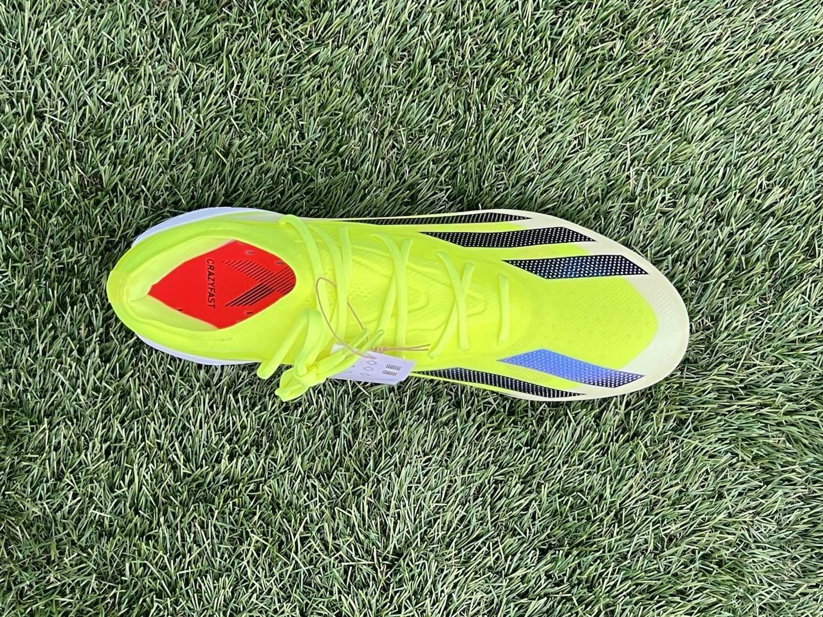 IE2376 Men’s 7 adidas X Crazyfast Elite FG Soccer Cleats - 'Solar Energy Pack'