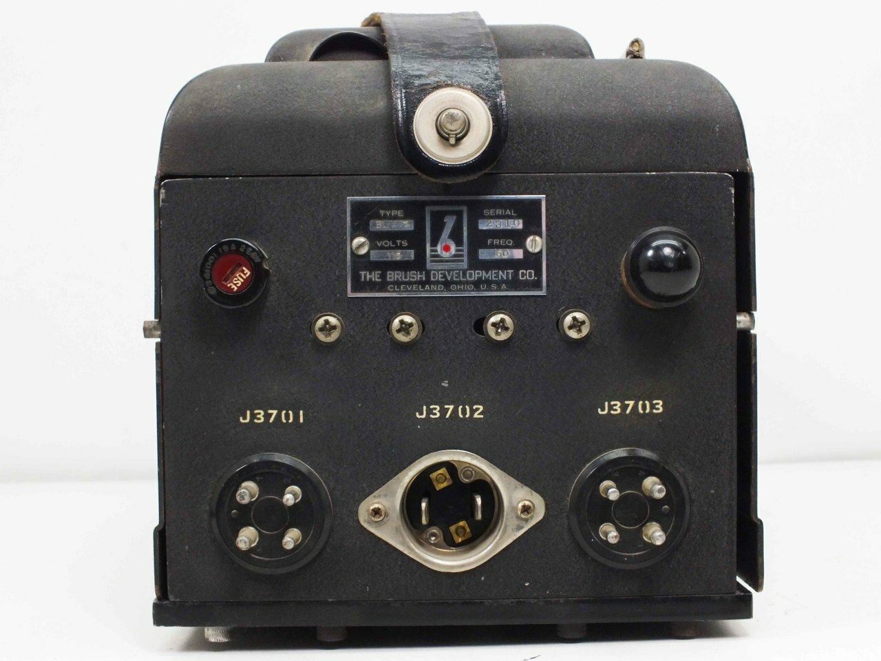 Brush BL-202 2-Channel Magnetic Azimuth Elevation Oscillograph - As Is