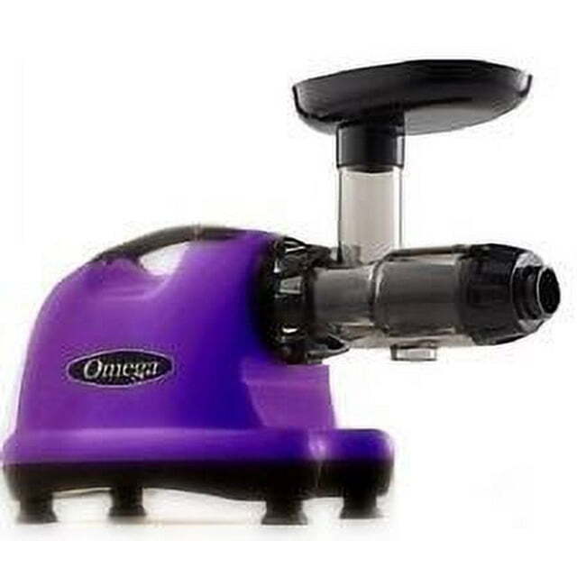 Omega J8006 Nutrition Juicer Commercial Masticating Fruit Vegetable, Purple