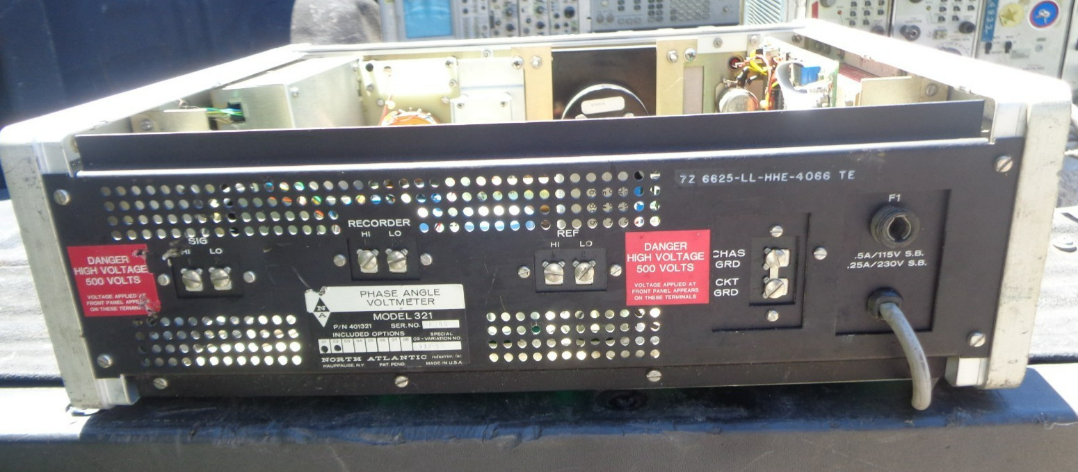 North Atlantic Model 321 Phase Angle Voltmeter