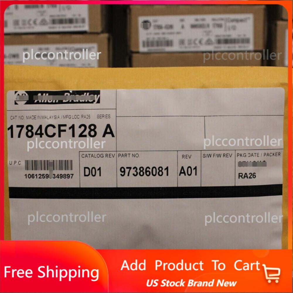 1784-CF128 ControlLogix CompactFlash Card Brand New AB Original Sealed 1784CF128