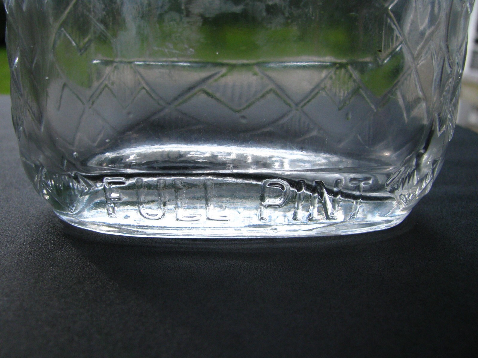 1937 Rectified Liquor Bottle, Flask Style