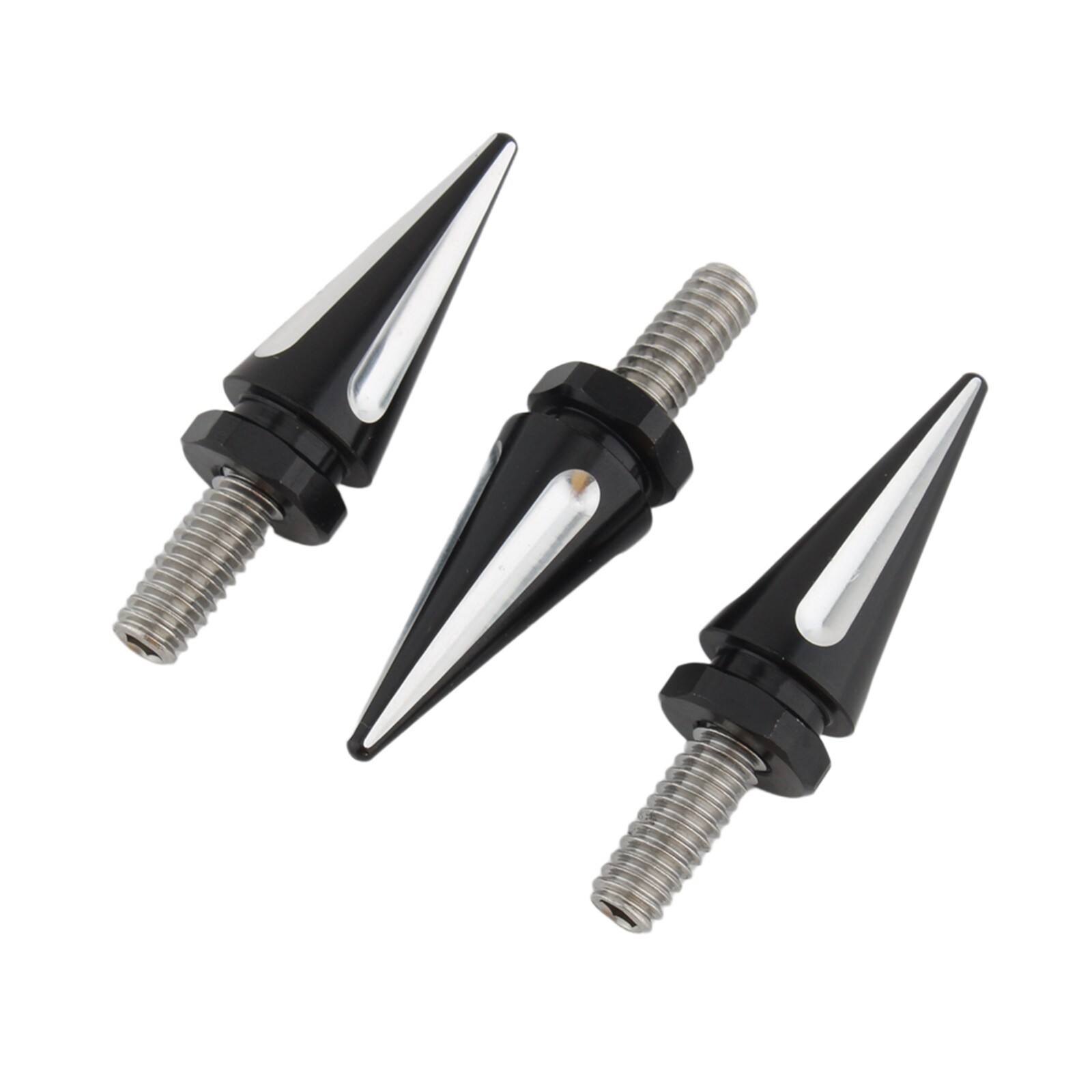 3PCS Black Windshield Screws For Harley Touring Street Glide FLHT 1996-2013