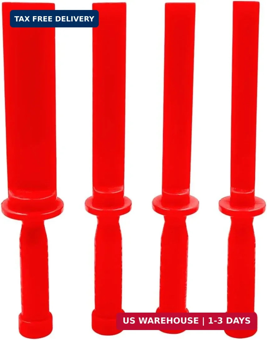4pc Plastic Chisel Scraper Set Non-Marring Plastic Scraper Tools Chisel Remover