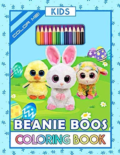 Color Me! Beanie Boo Kids Coloring Book: Super Fun Beanie Boo Coloring Book for