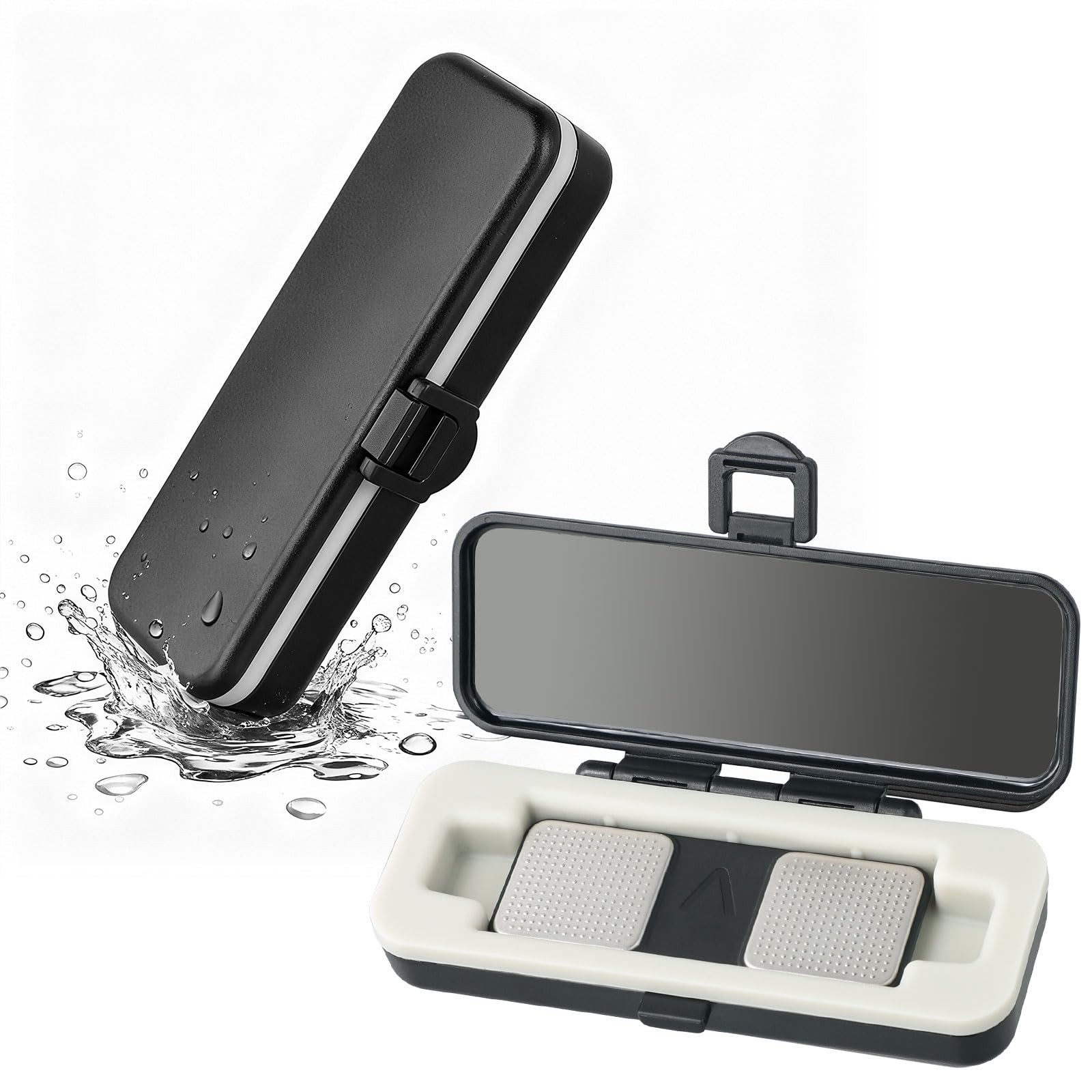 Hard Kardiamobile EKG Monitor Case Fit for KardiaMobile 1L, Durable, 1L-Black