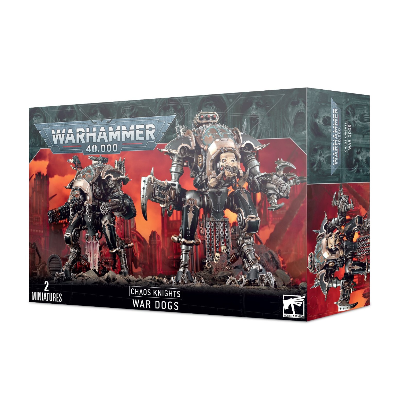 War Dogs Chaos Knights Wardogs Warhammer 40K NIB