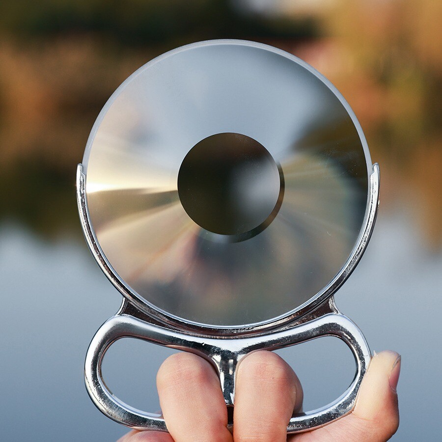 90mm handheld vortex halo special effect filter foreground blurring props camera